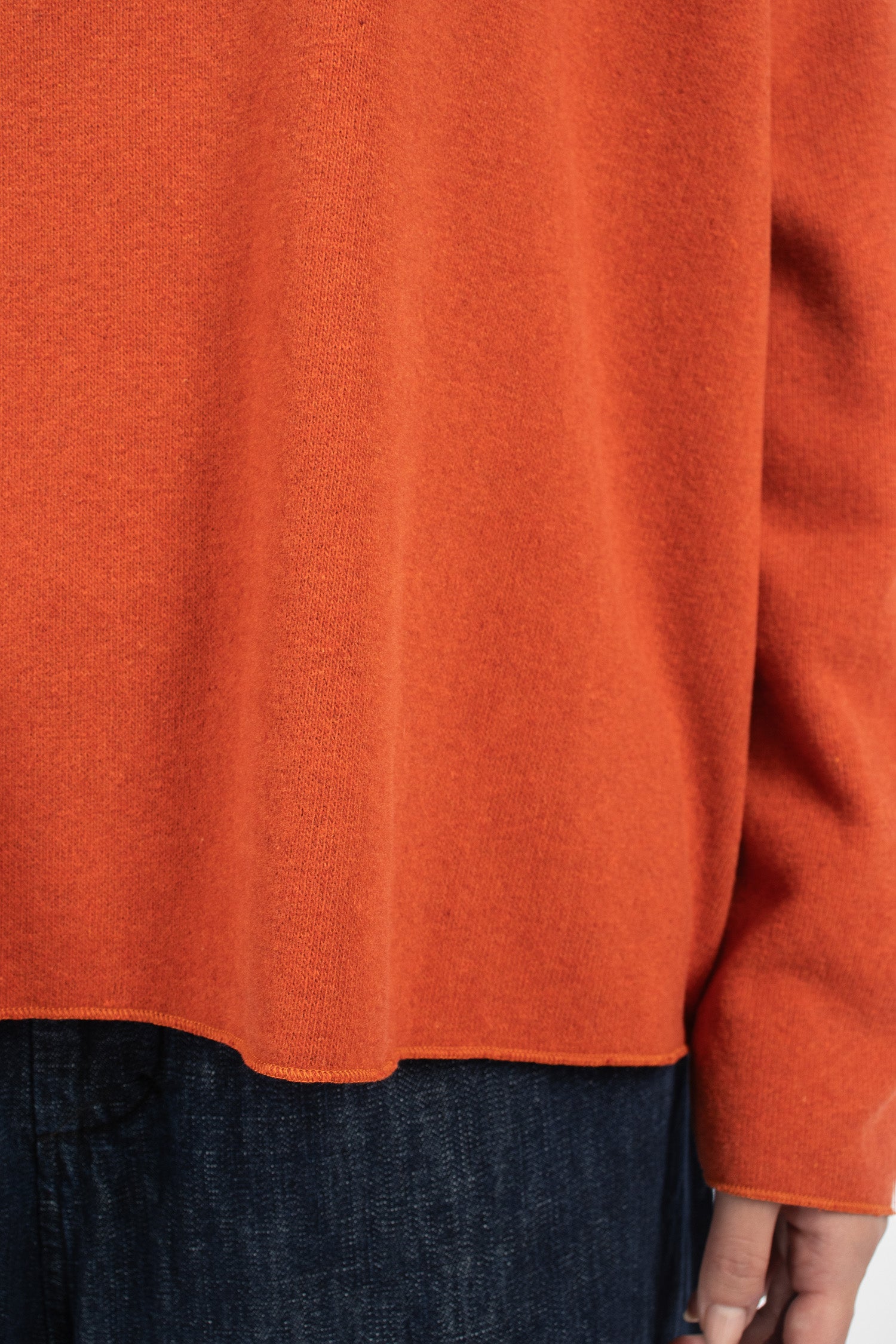 UP#40260 Upcycled Jumper Orange