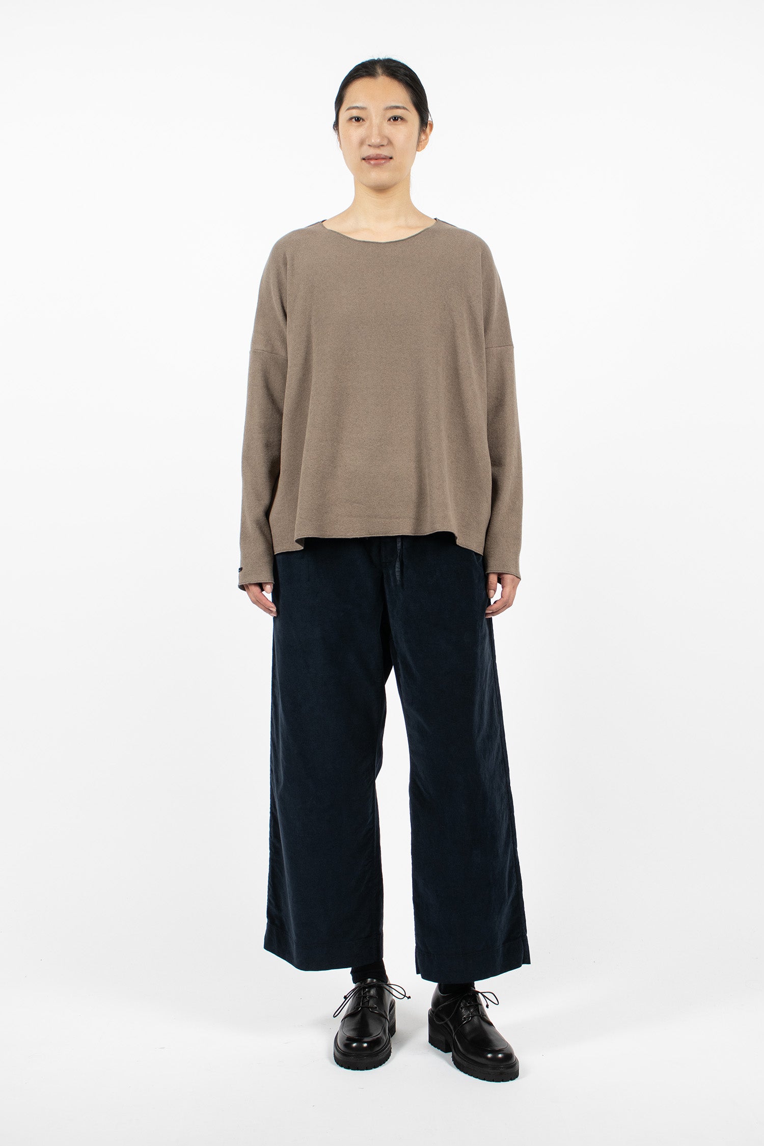 UP#40260 Upcycled Jumper Taupe