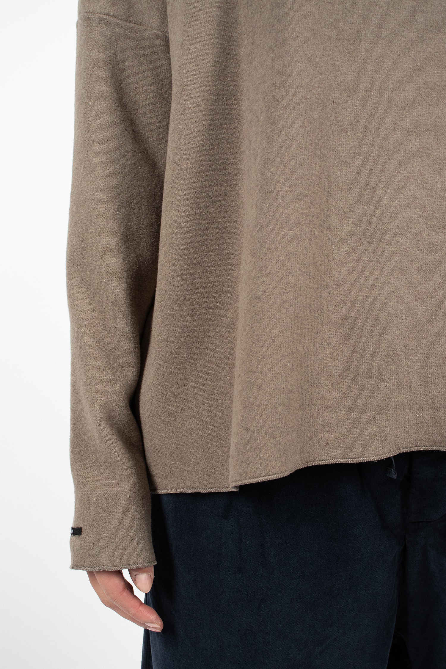 UP#40260 Upcycled Jumper Taupe