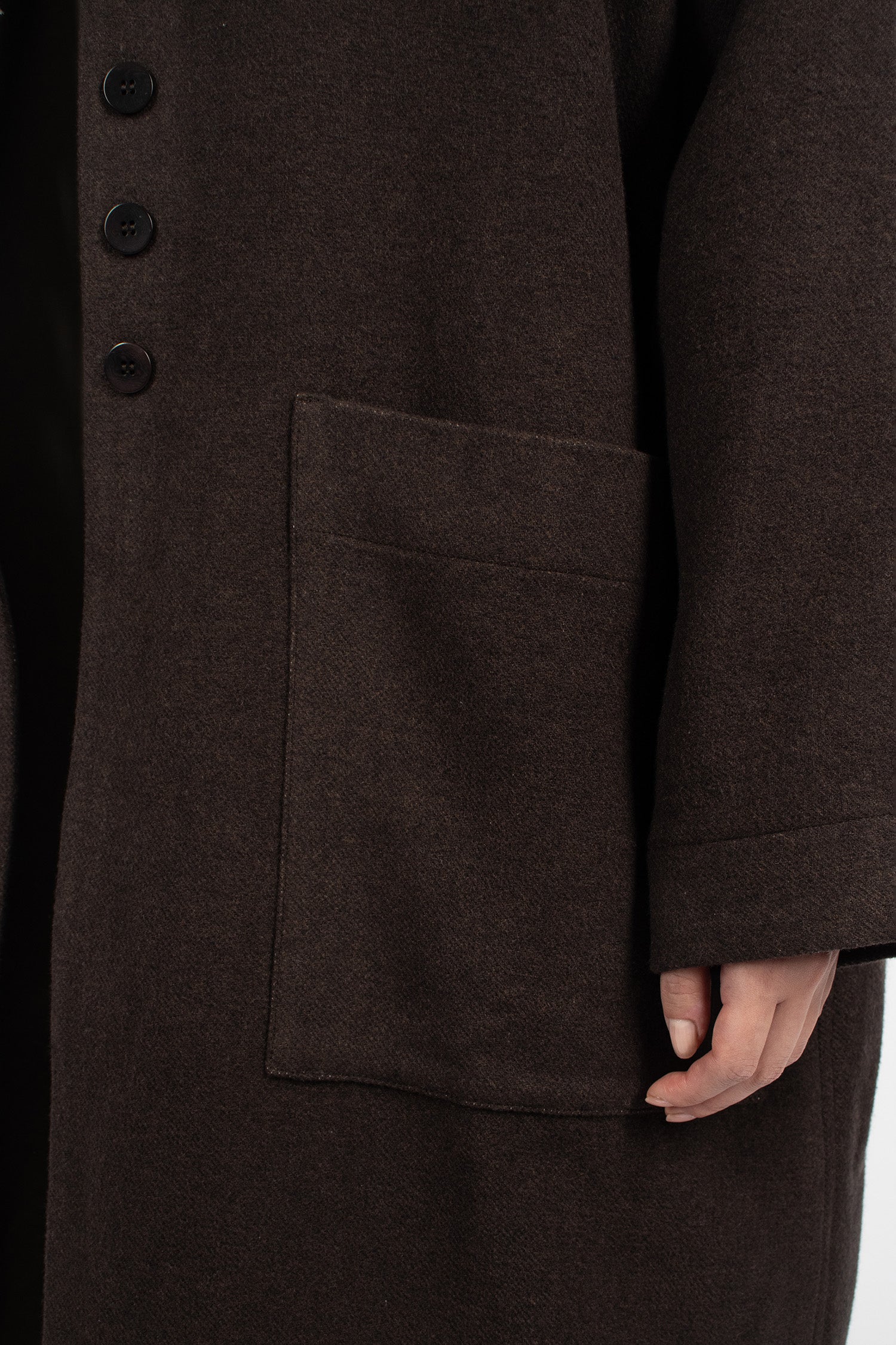 Soft Egg Coat Brown