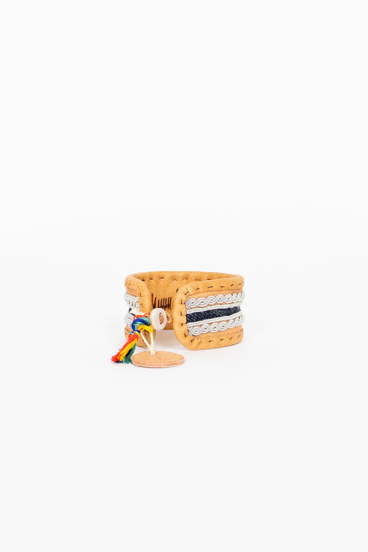 Sami L Bracelet Tan/Denim