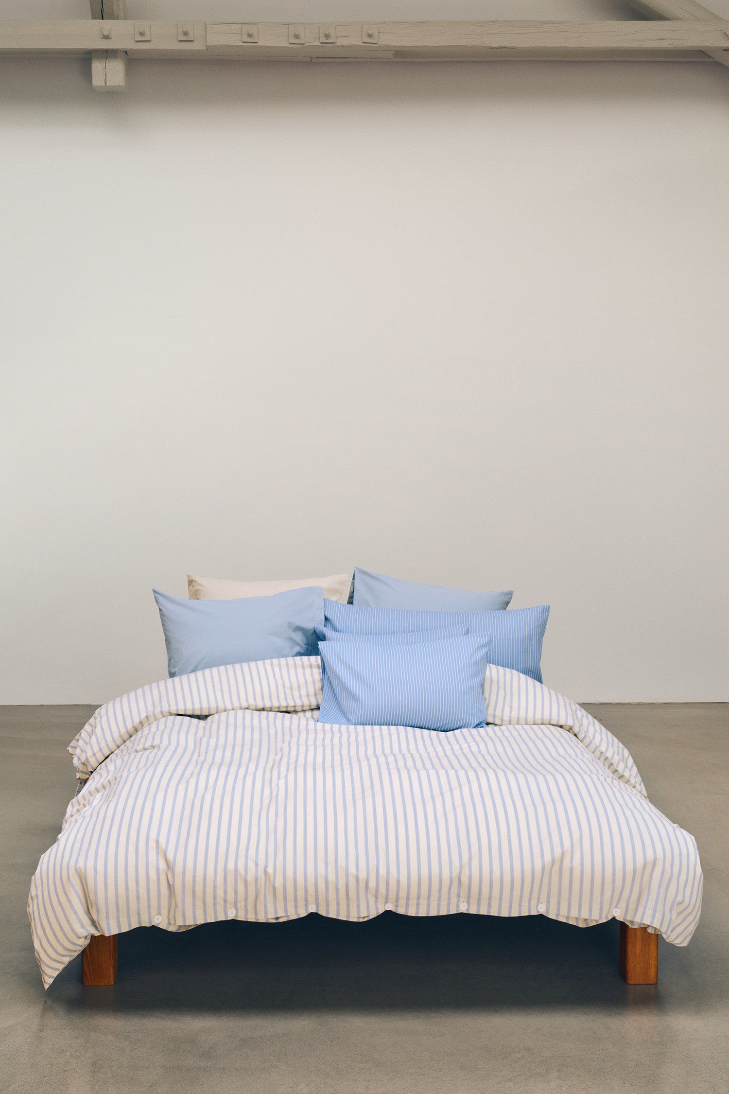 Percale Double Duvet Needle Stripe