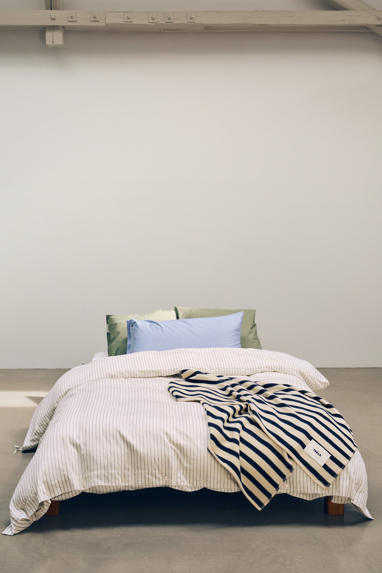 Percale Double Duvet Hopper Stripe