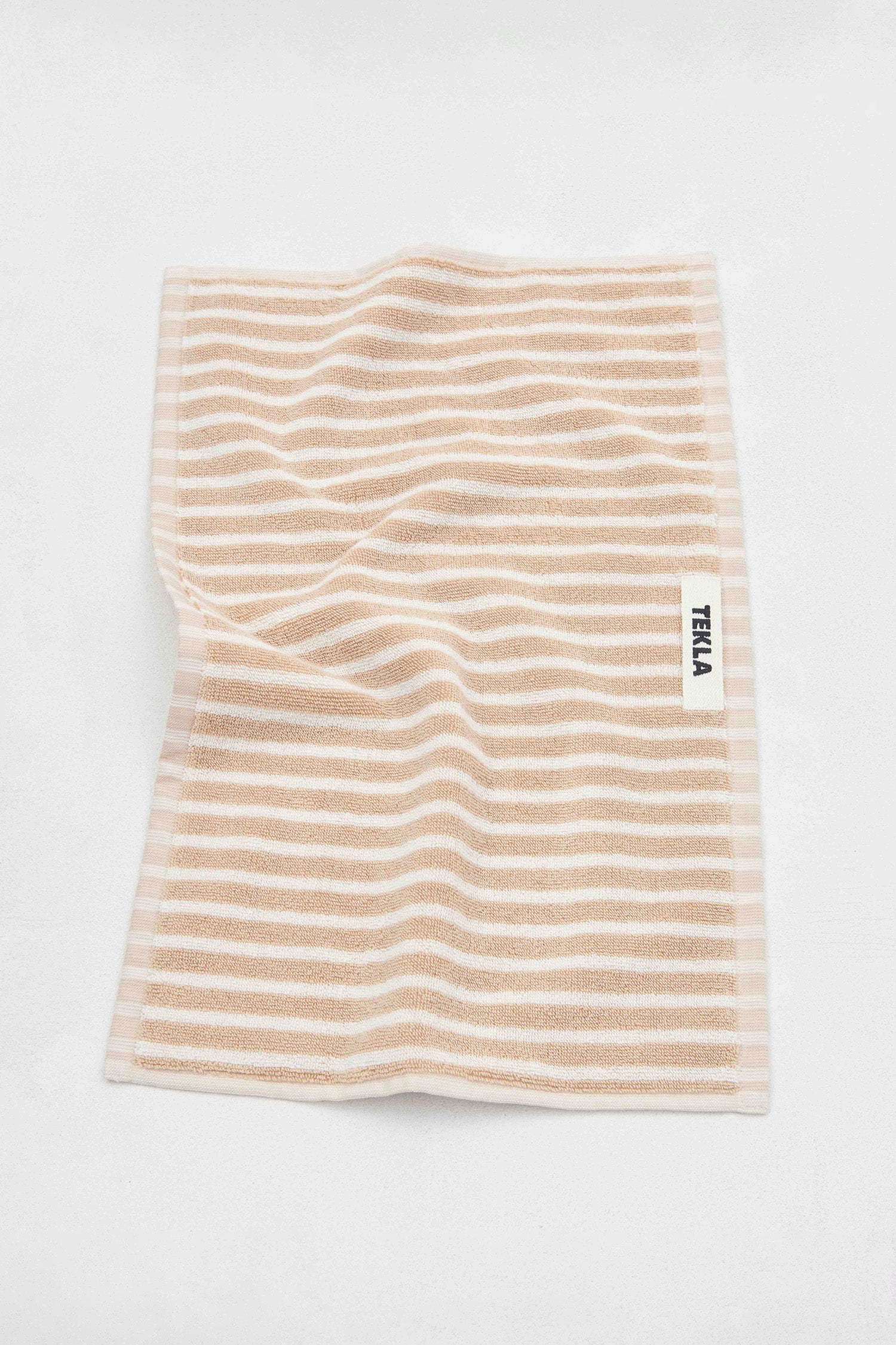 Terry Hand Towel Ivory Stripe