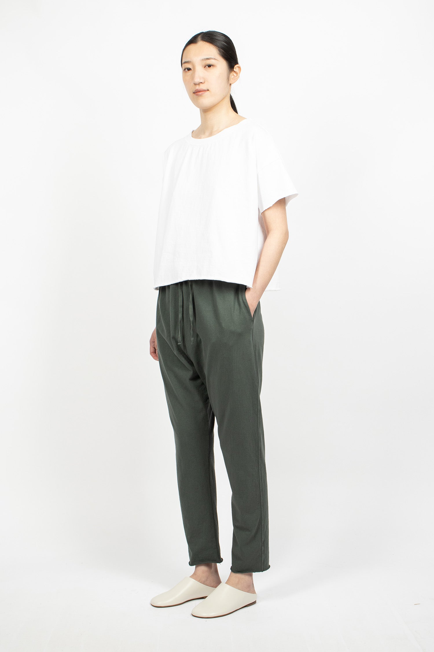 U2363 Pantalone New Basic HC Thyme