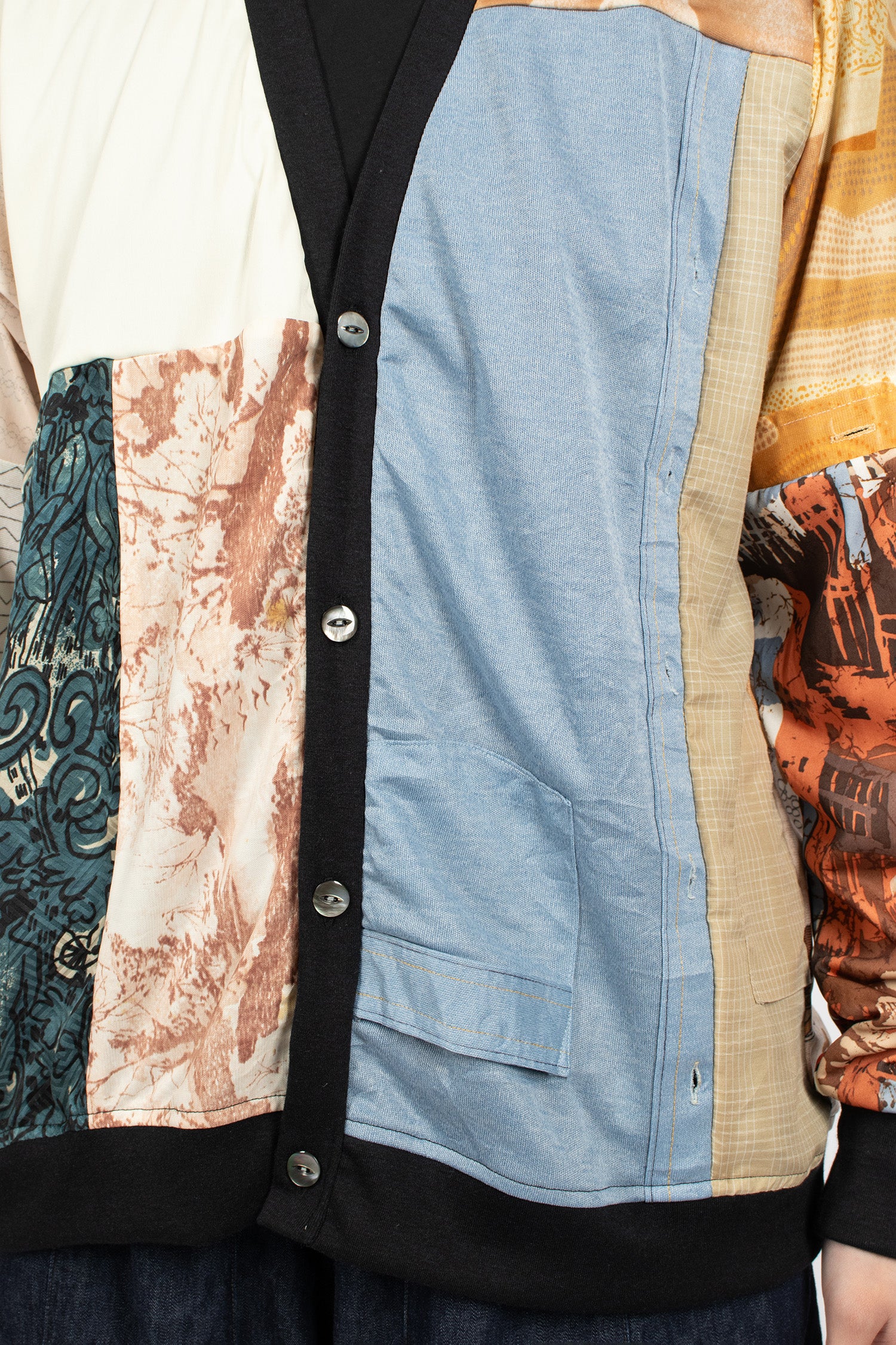 Rebuild Poly Cardigan Assorted 2