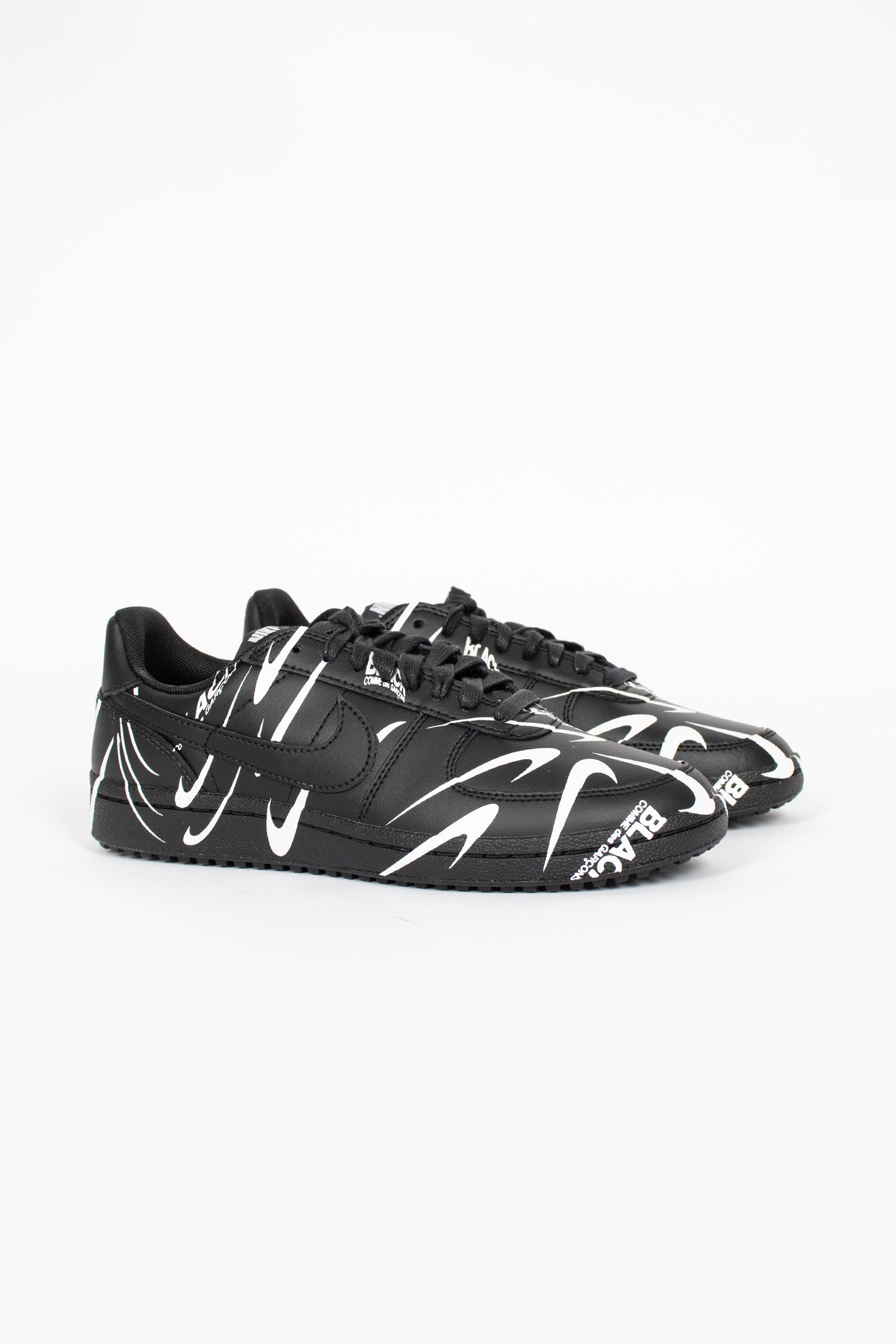 CDG BLACK x Nike Field General '82 Black
