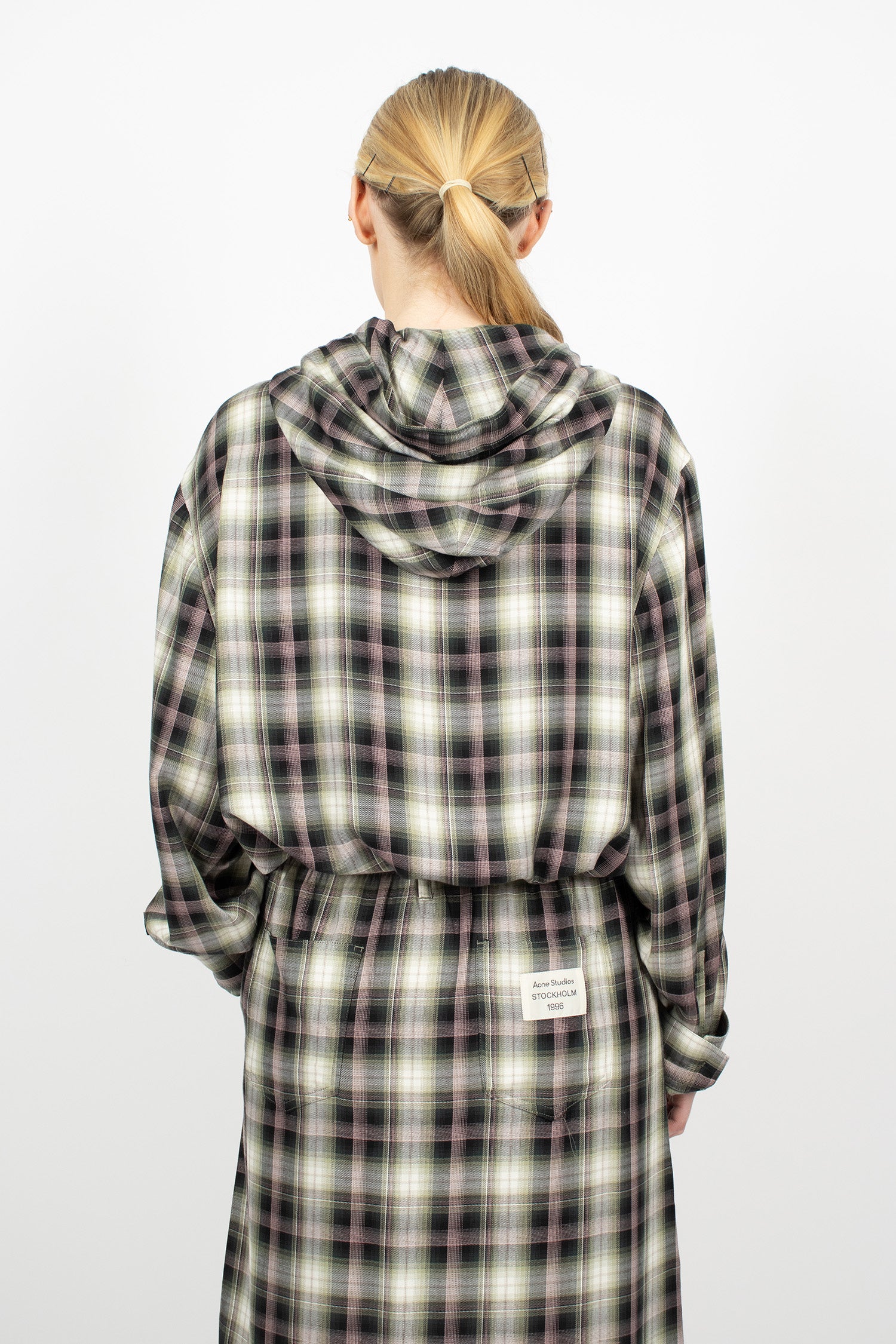 Hooded Overshirt Black/Green