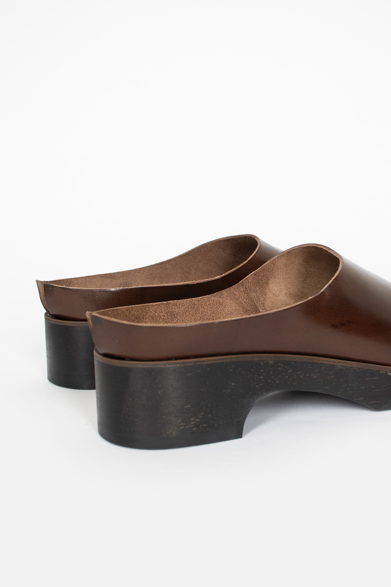 Sabot Clog Dark Brown