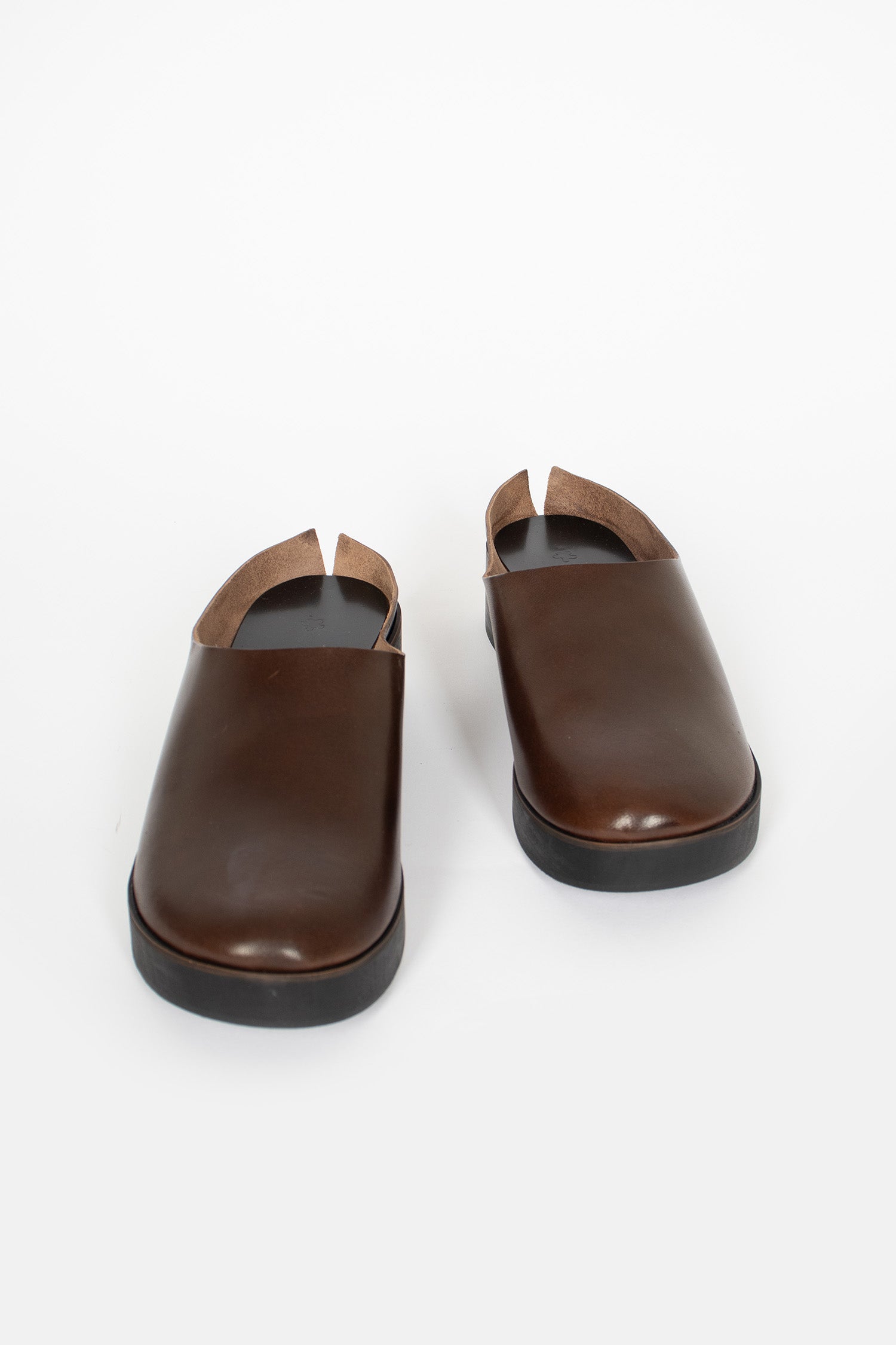 Sabot Clog Dark Brown