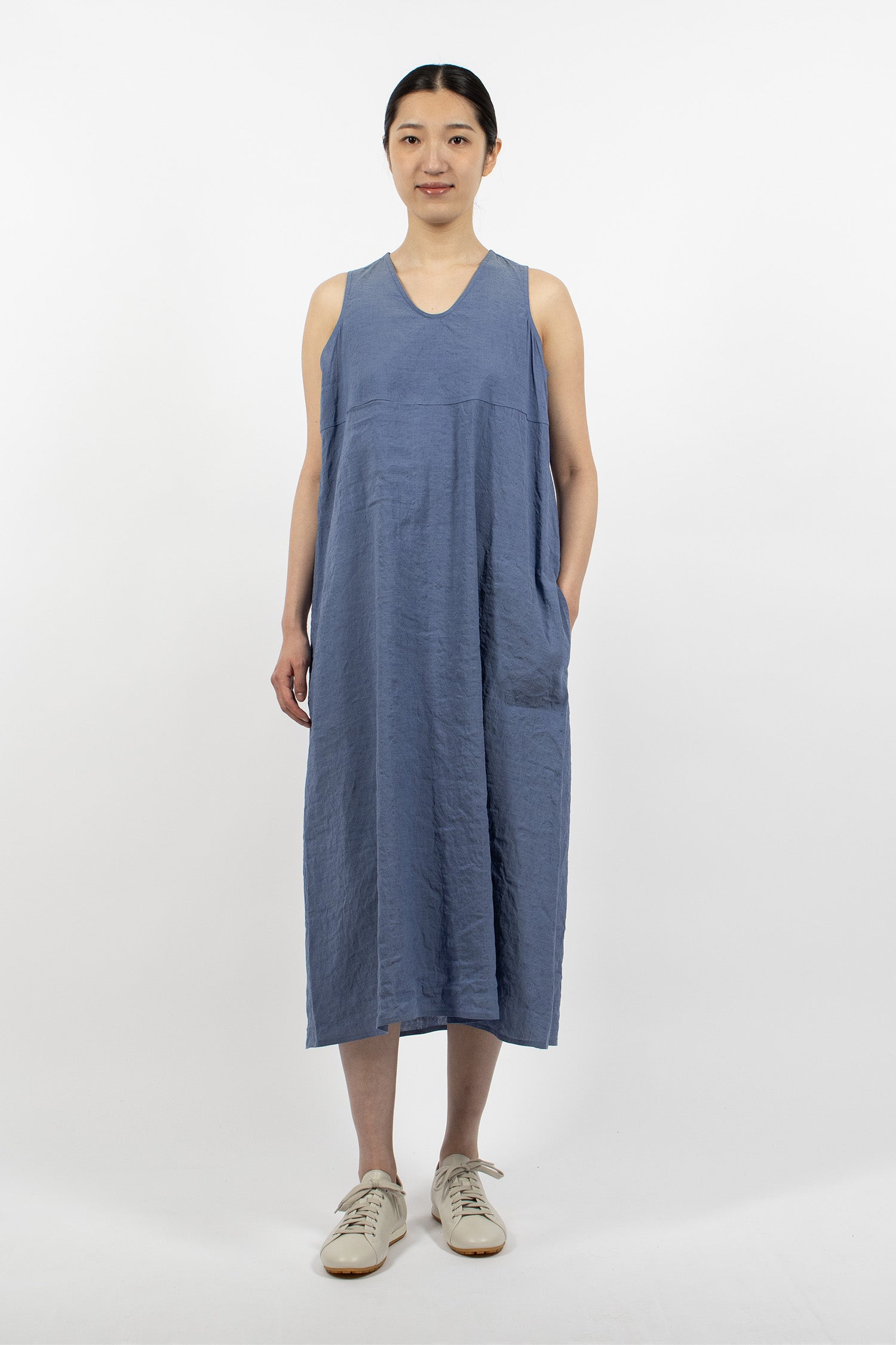 Doras Sleeveless Dress Blue Jeans