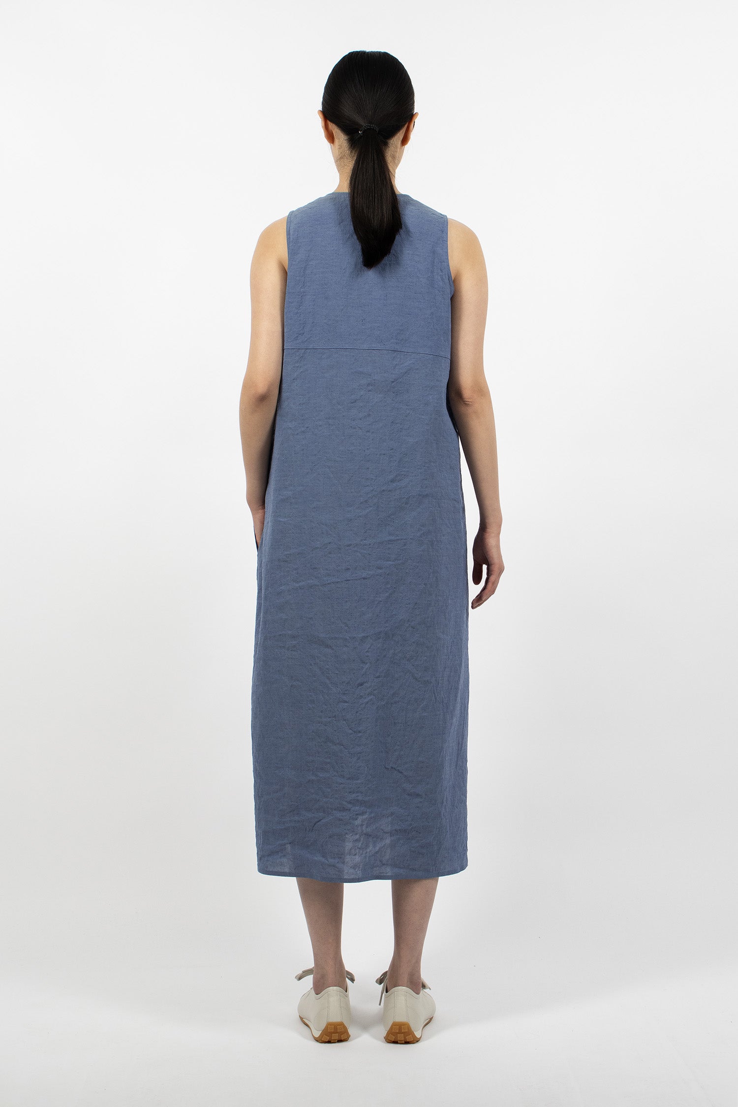 Doras Sleeveless Dress Blue Jeans