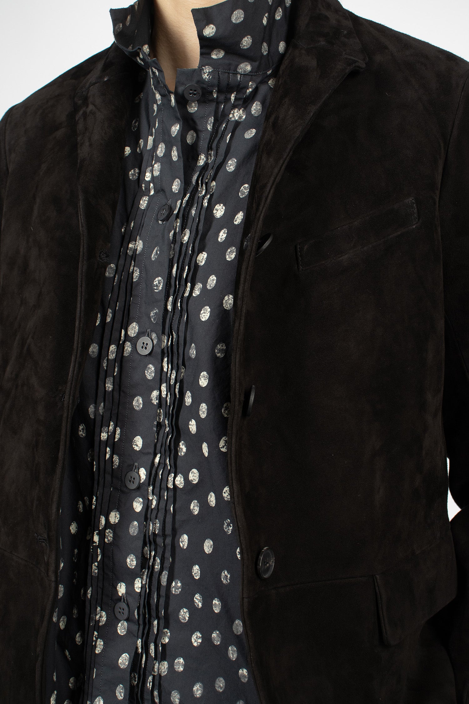 Leather Tyrol Jacket Black