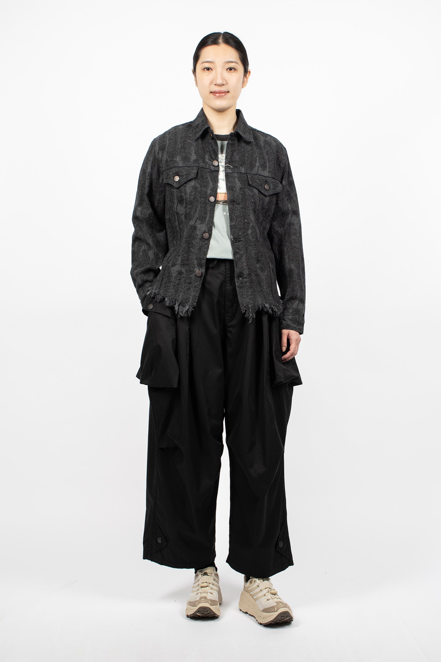 12oz Magpie Denim 3rd Jacket Black/Black