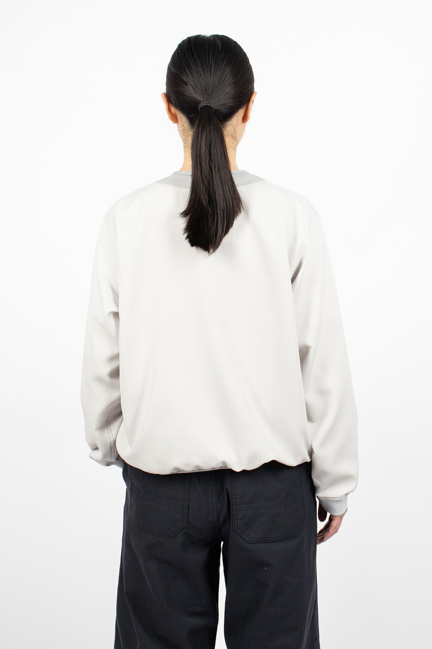 Vent Cardigan Light Grey