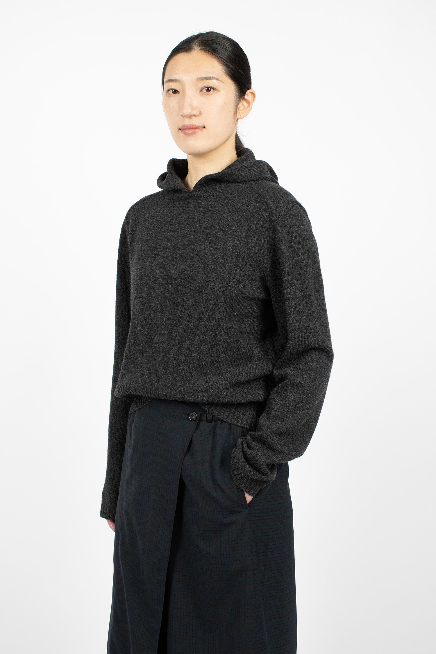 Knit Hoodie Iron