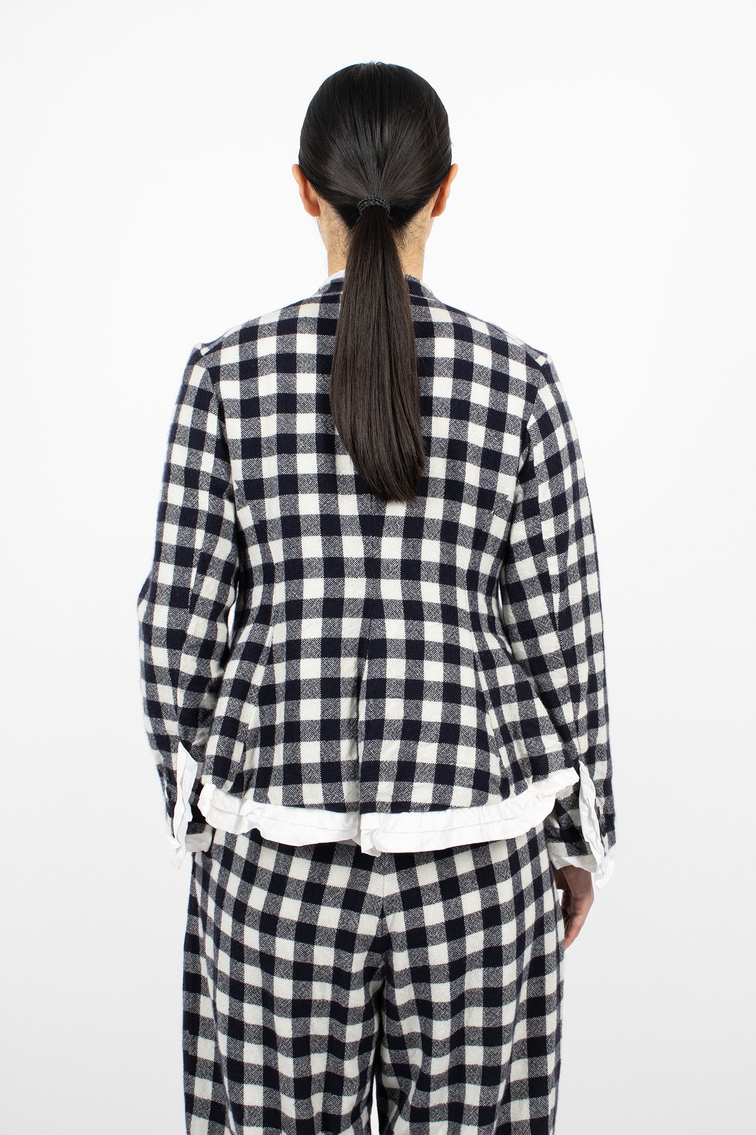 Rory Cashmere Jacket Check