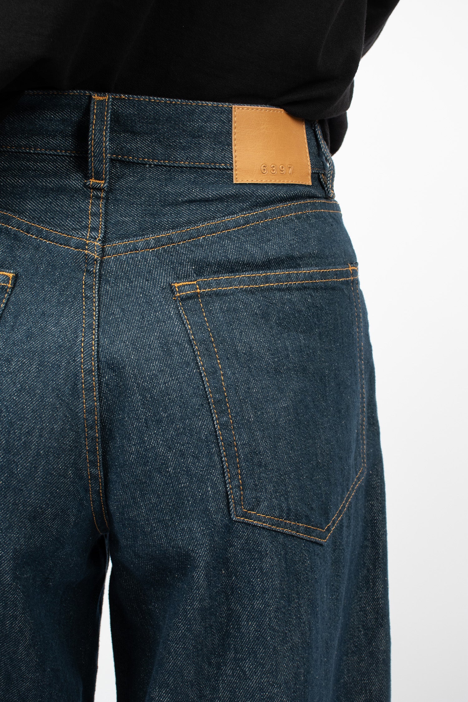 Cropped Roomy Jeans 70S Rinsed Raw