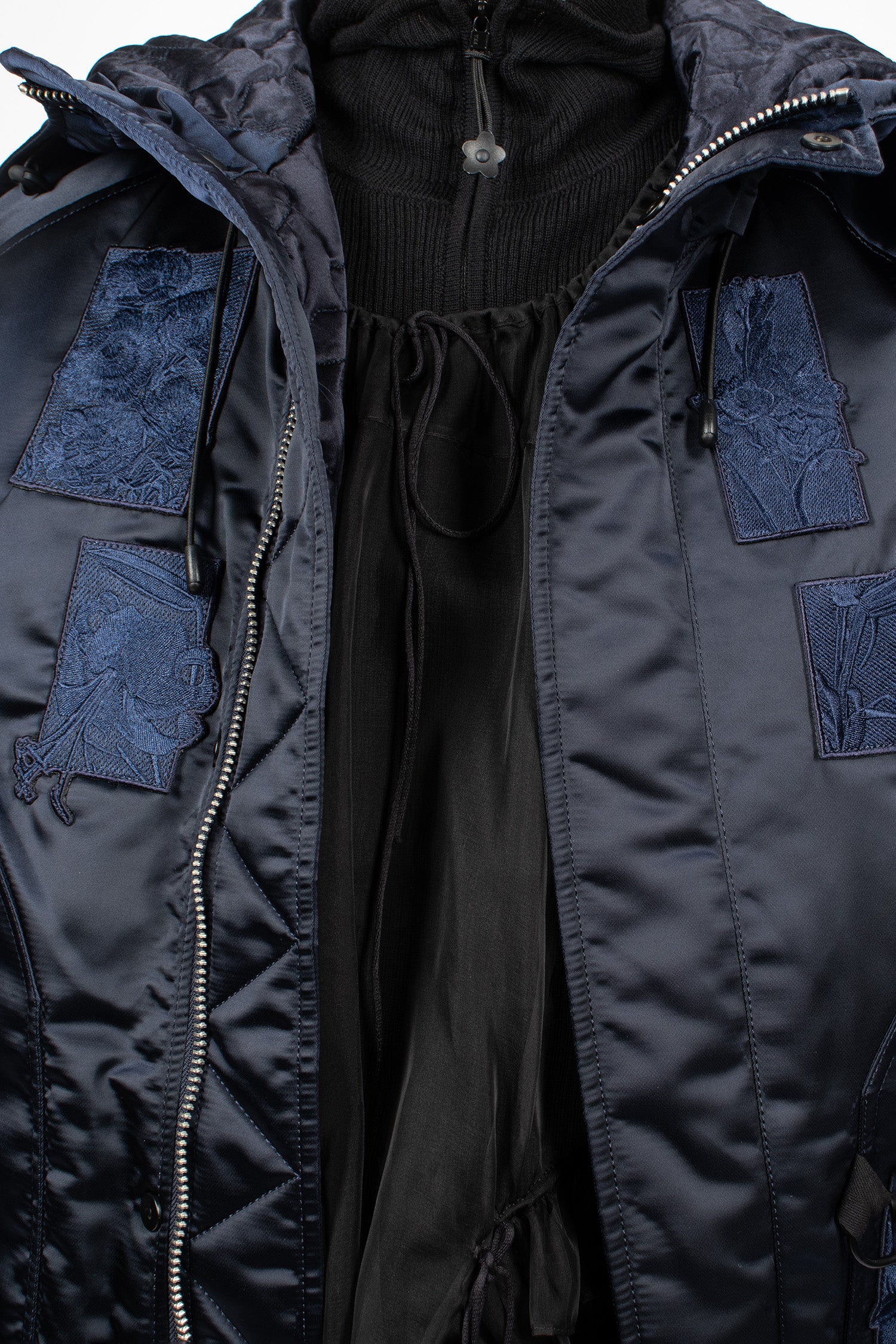 Alpha x CB N-2B Jacket Navy