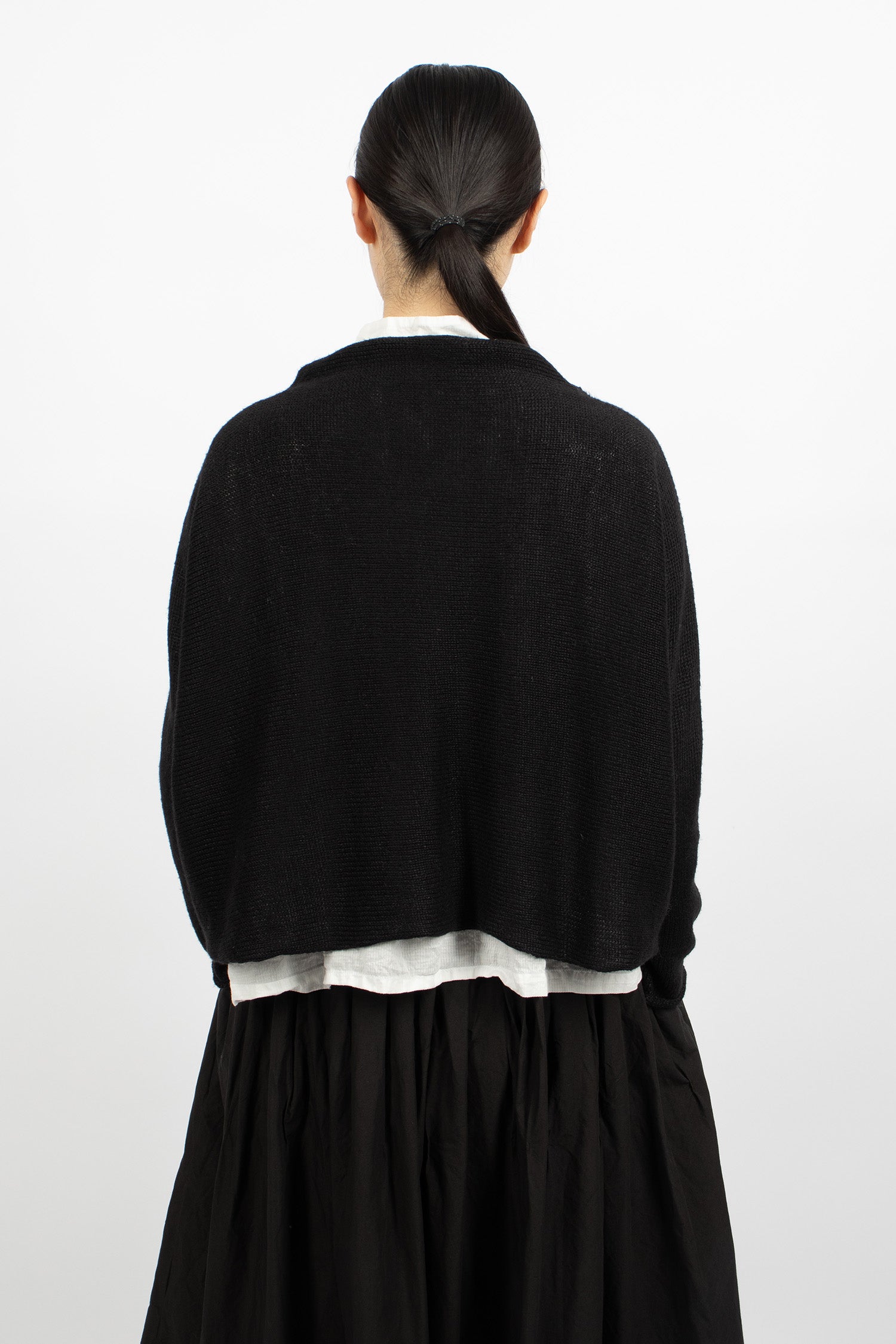Hazel Linen Jumper Black