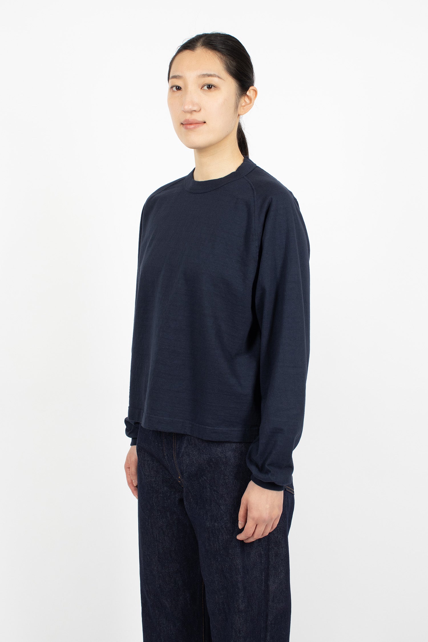 Mahuna LS T-Shirt Dark Navy