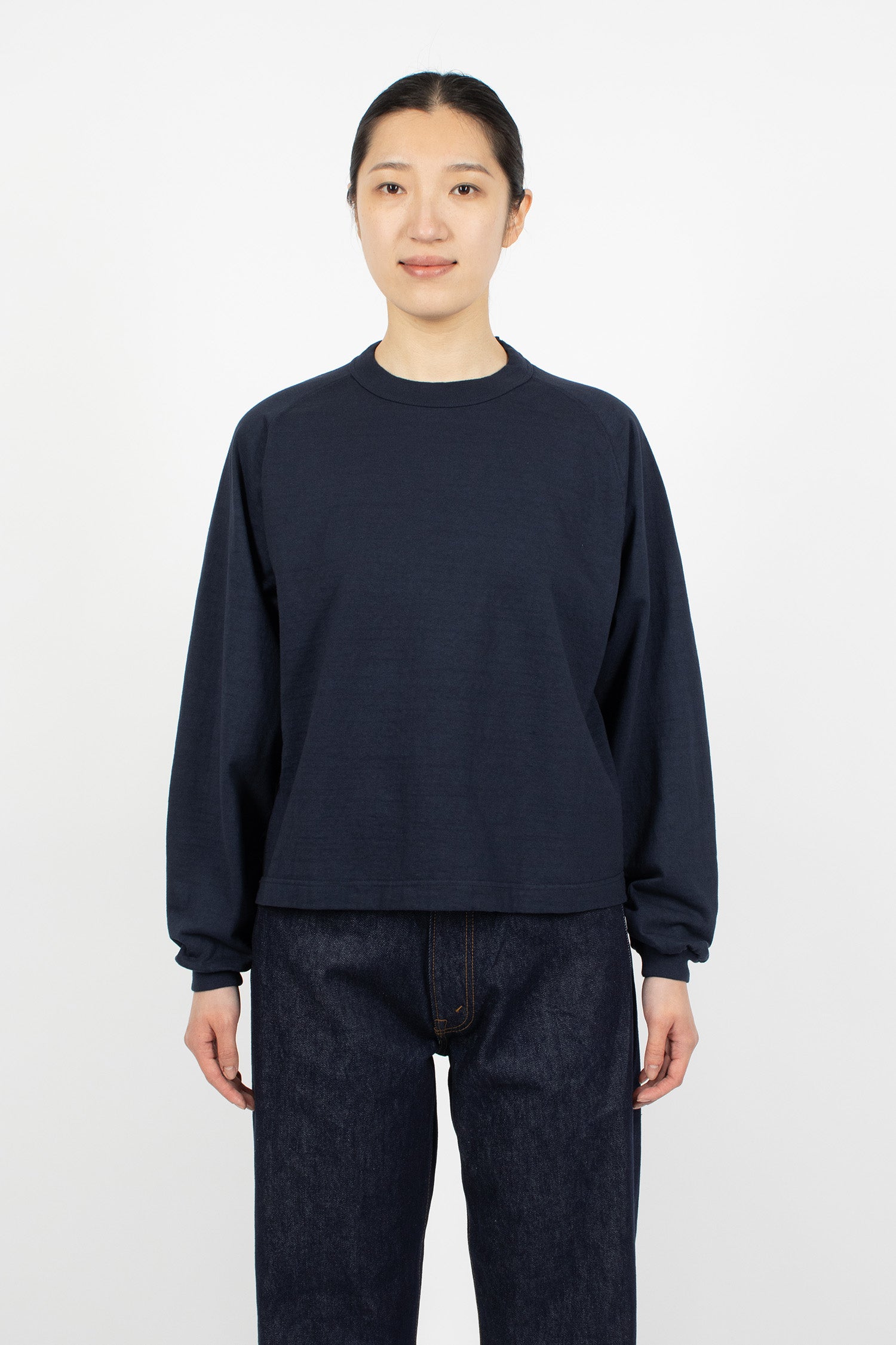 Mahuna LS T-Shirt Dark Navy