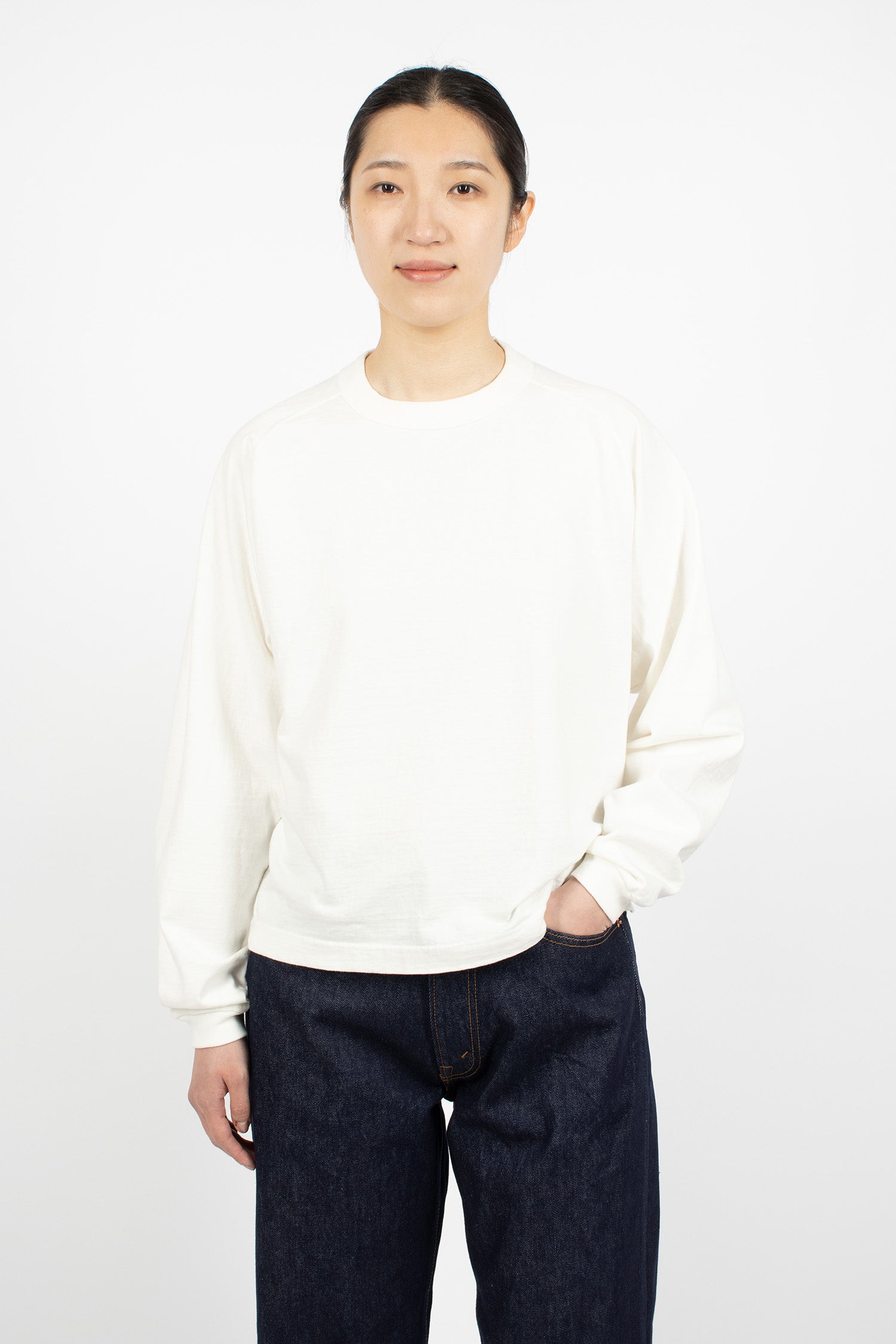 Mahuna LS T-Shirt Off-White