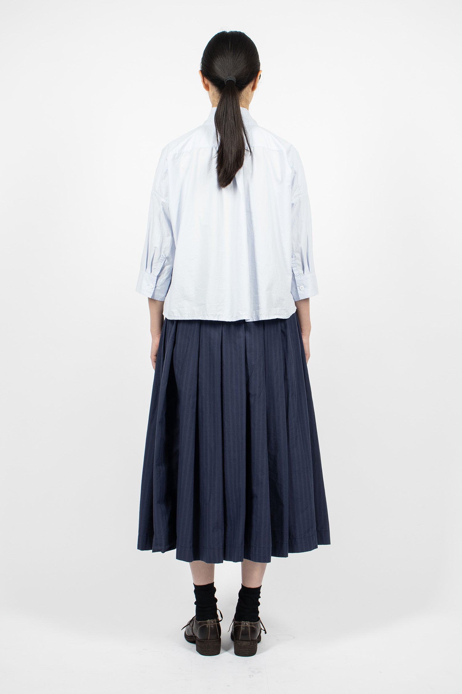Matilde Skirt Blue Stripe
