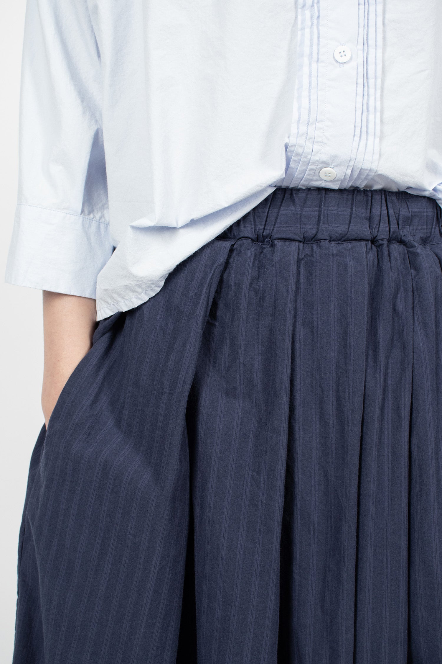 Matilde Skirt Blue Stripe