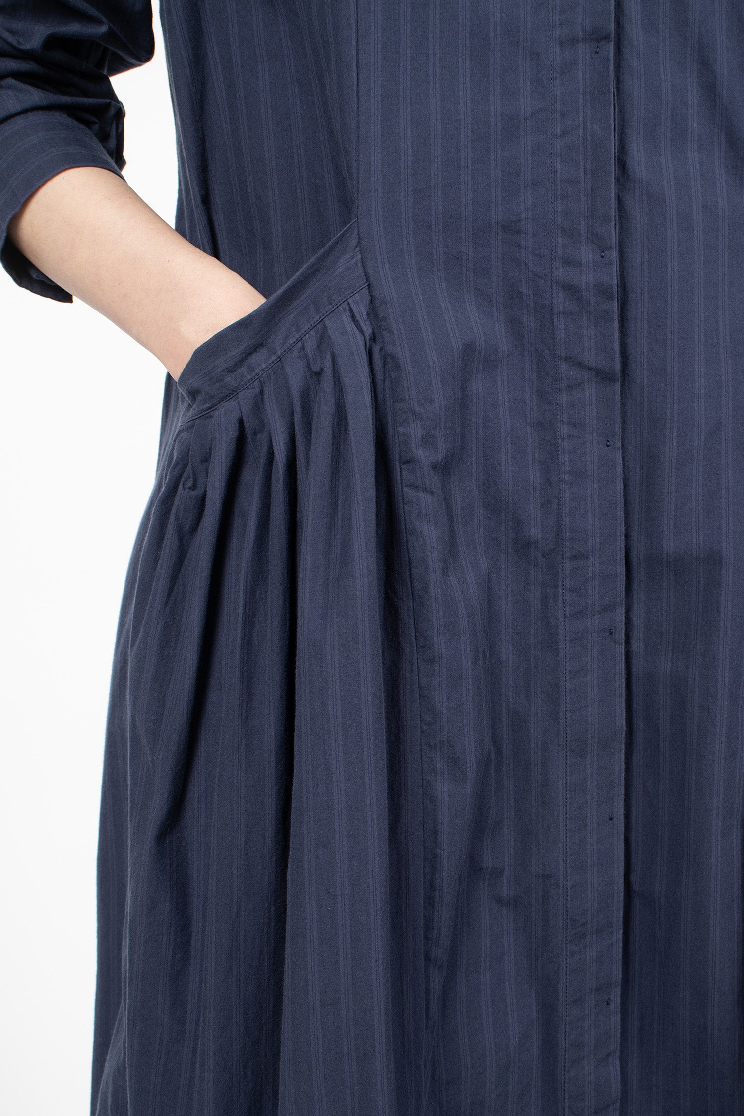 Sally Dress Blue Stripe