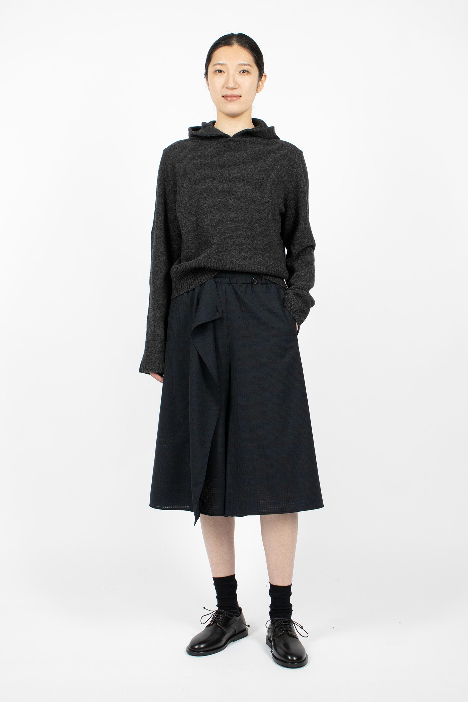 Knit Hoodie Iron