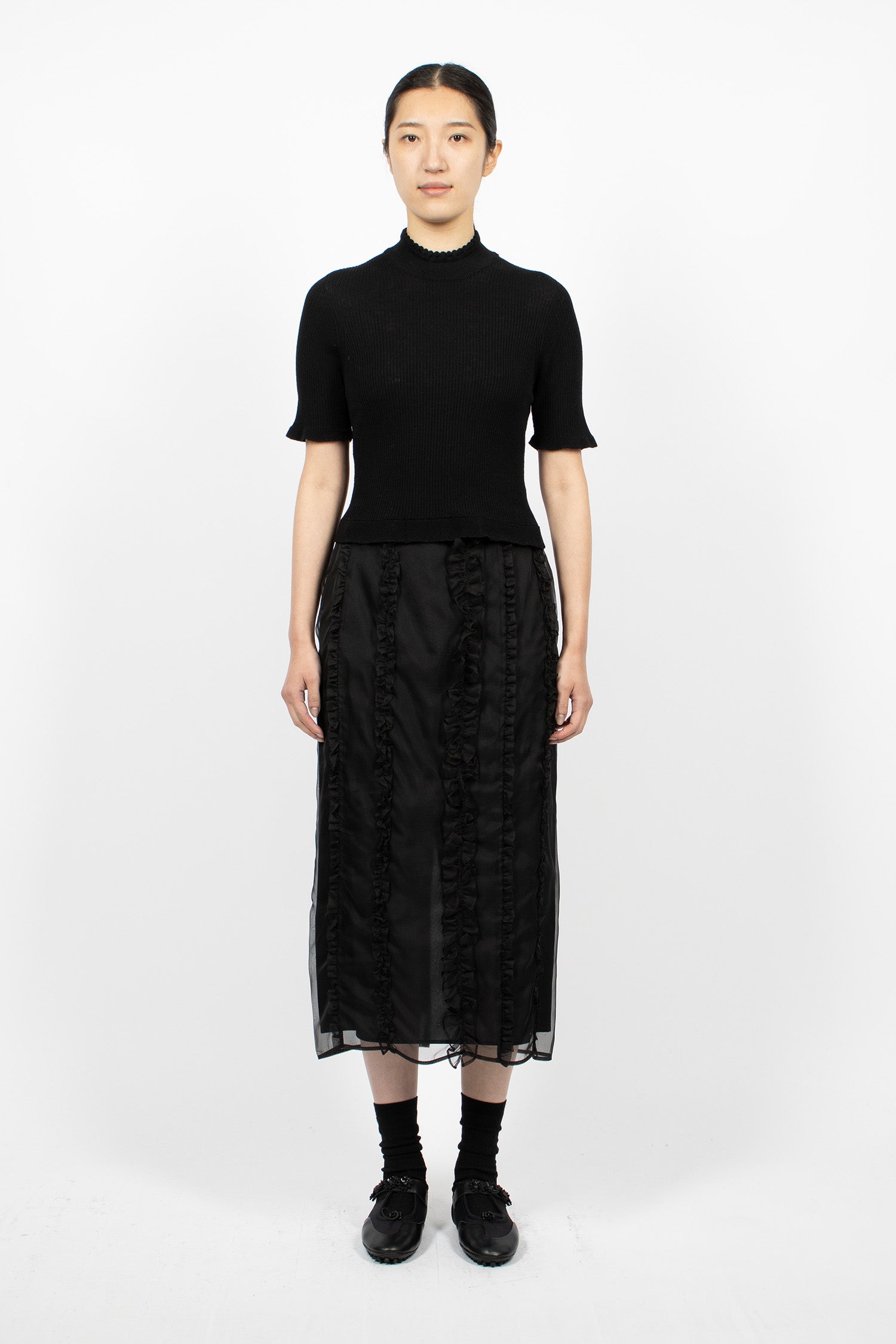 Bentley Knit Top Black