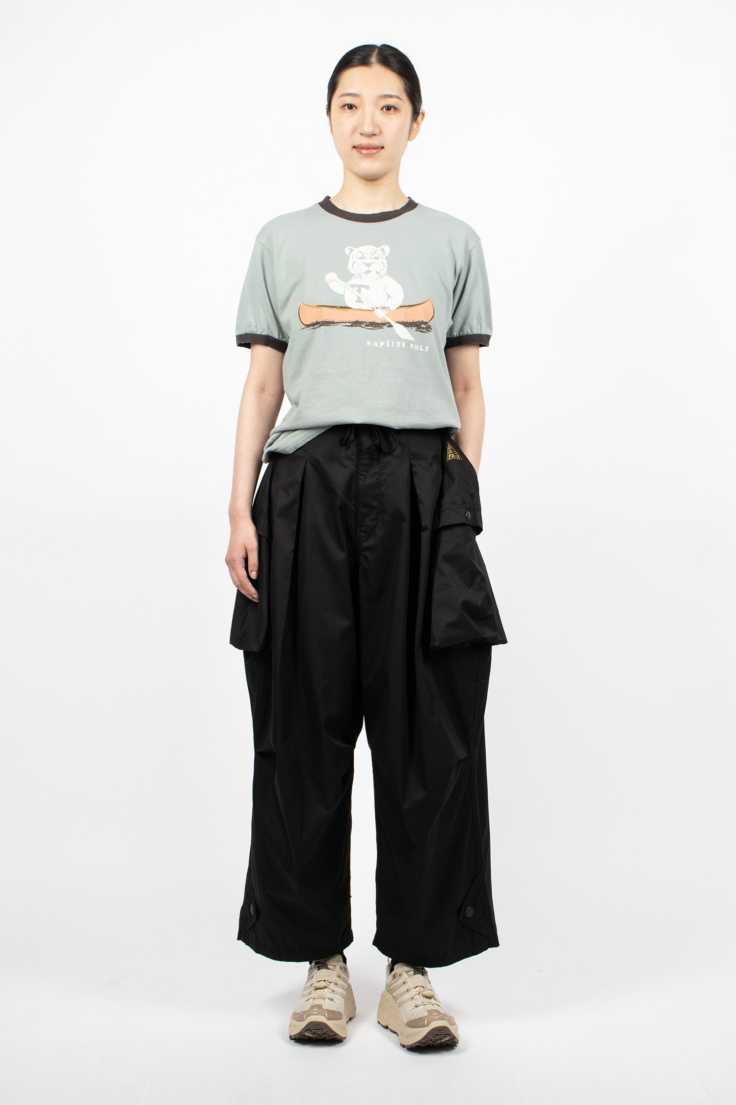 Jersey Ringer T-Shirt 'T' Tiger