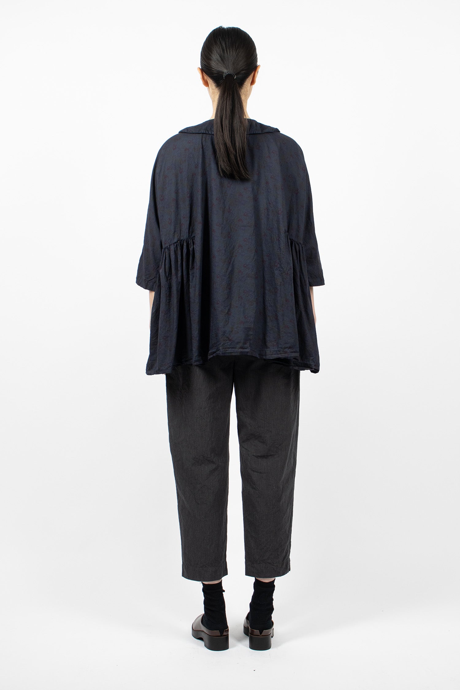 Tapered Trousers Antrachite Grey