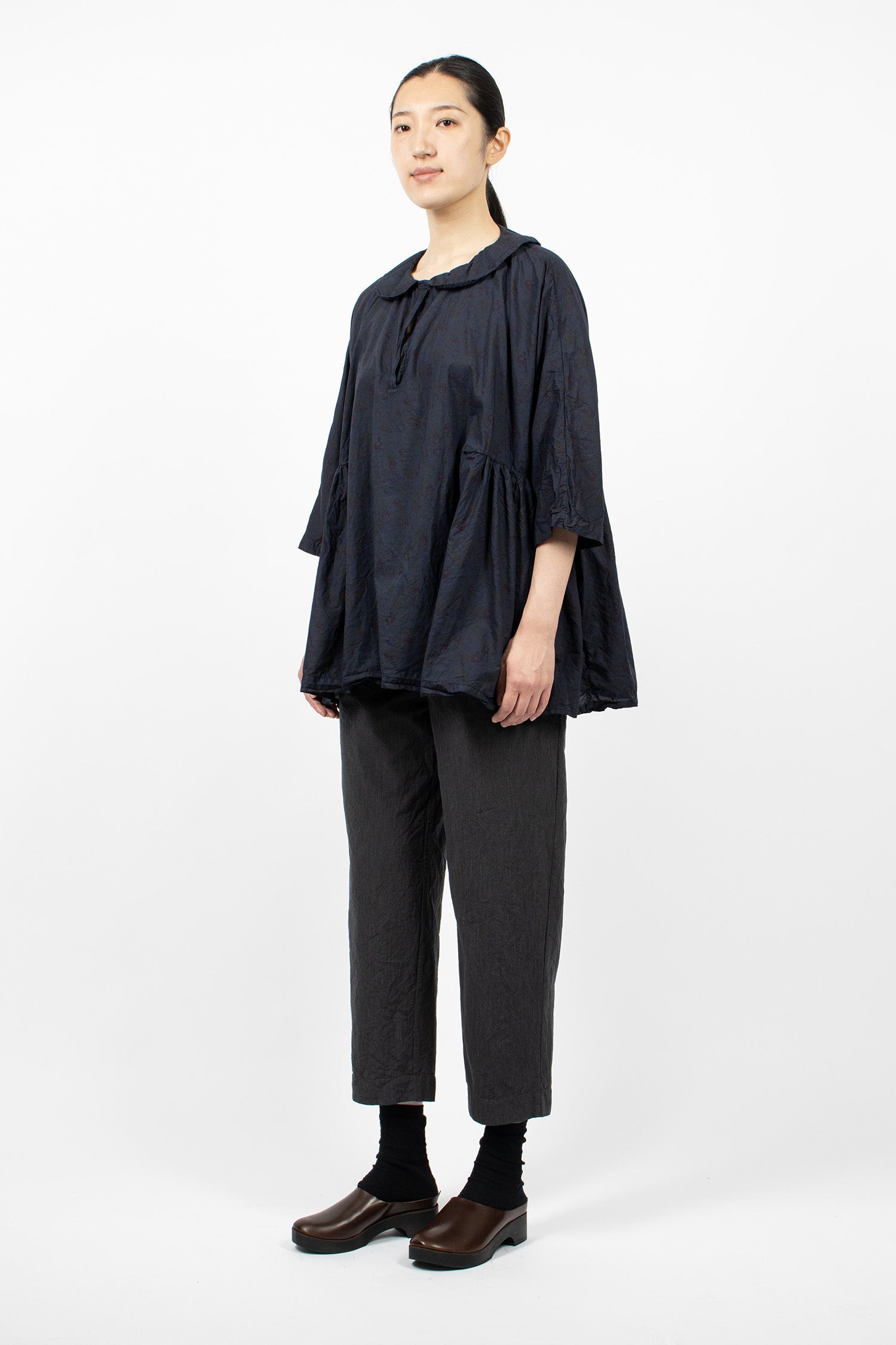 Tapered Trousers Antrachite Grey