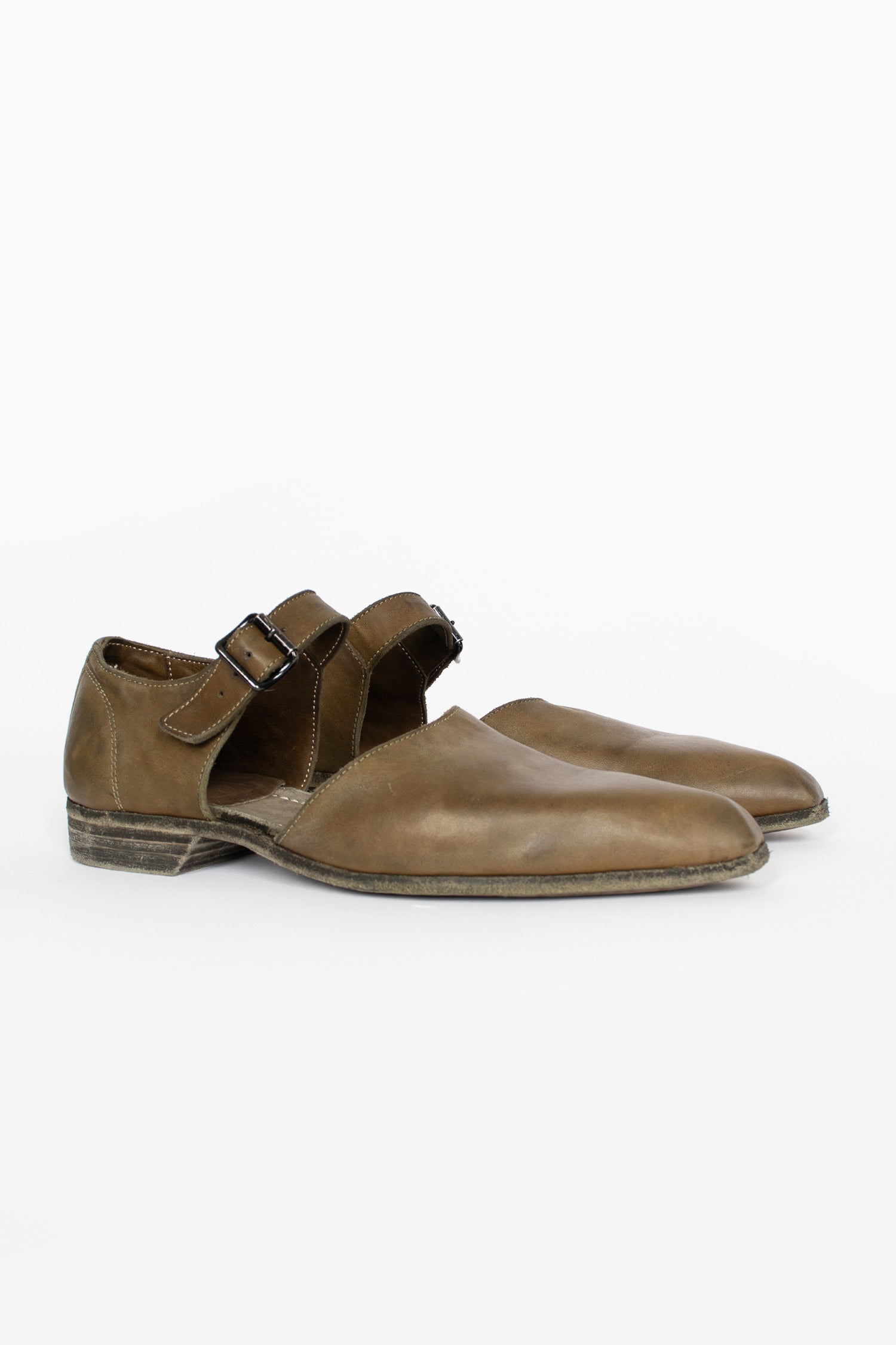 TX03 Full Grain Mary Jane CV177T Olive