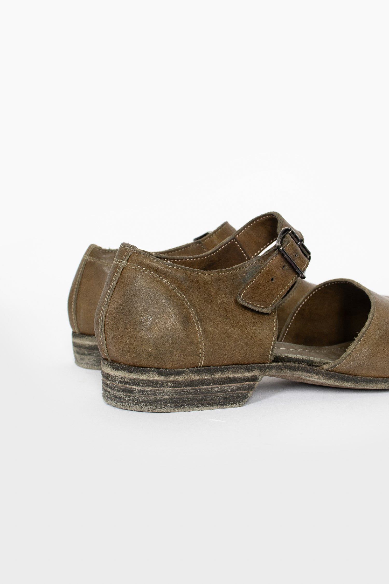 TX03 Full Grain Mary Jane CV177T Olive
