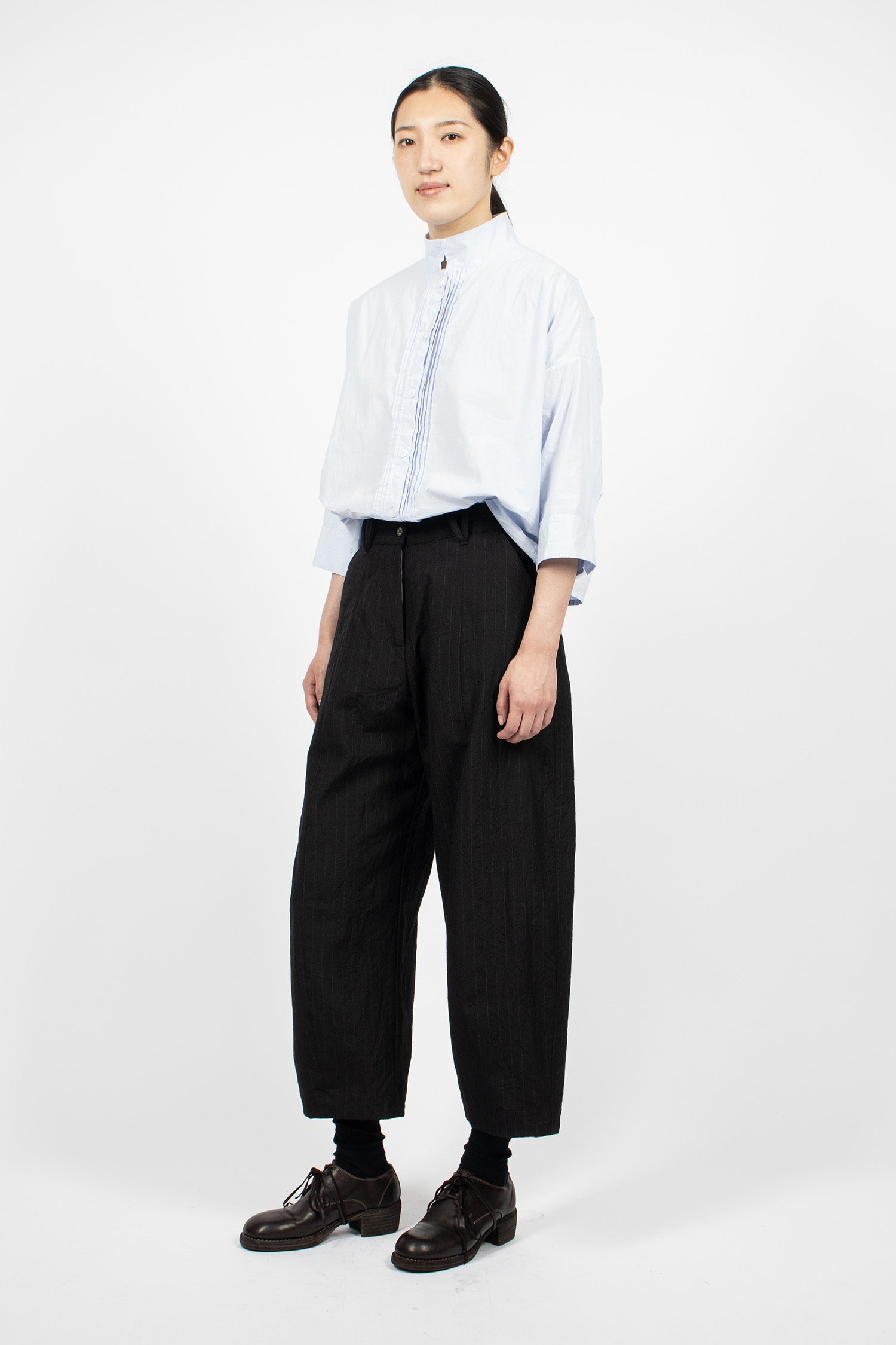 Sandra Pants Black Stripe