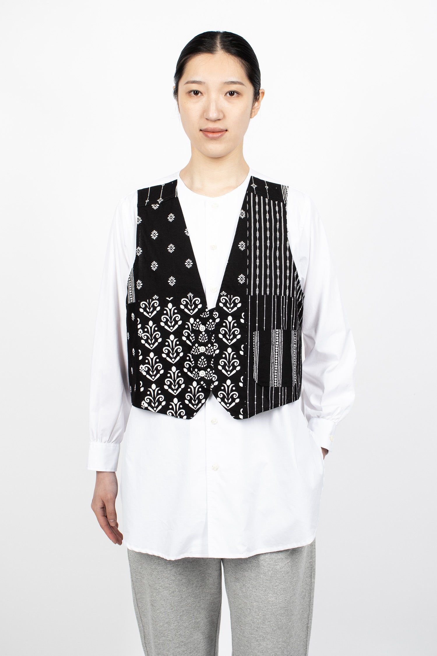 Vari Shirt White/Black