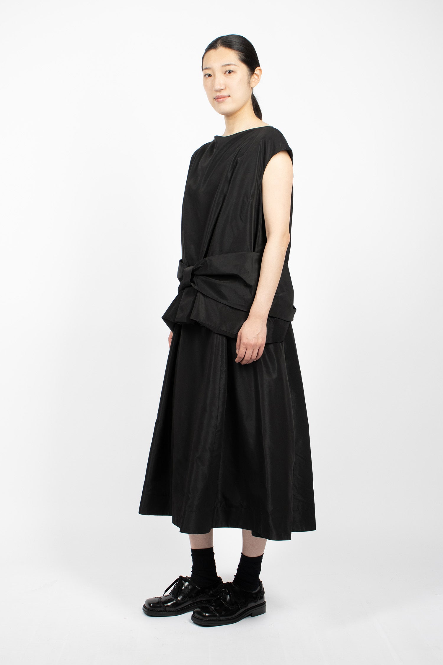 Sculpt Ripple Skirt Black