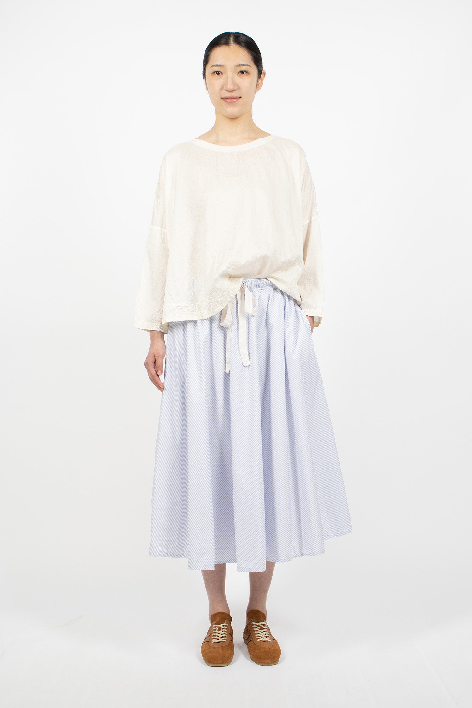 Sandy L80 Lined Skirt Stripe No.13