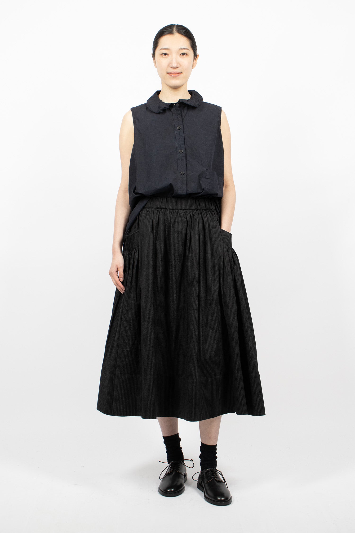 Wigha Skirt Black/Stripe