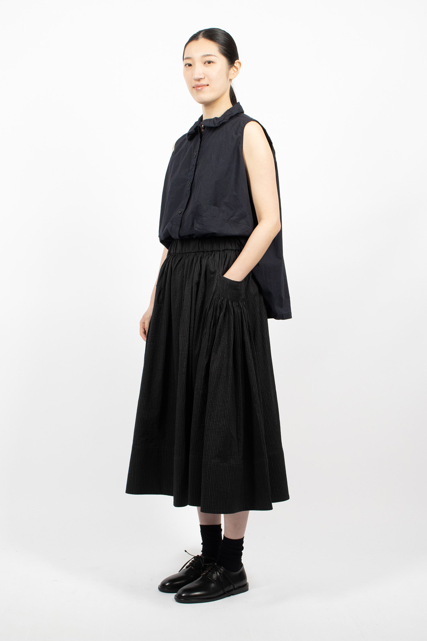Wigha Skirt Black/Stripe