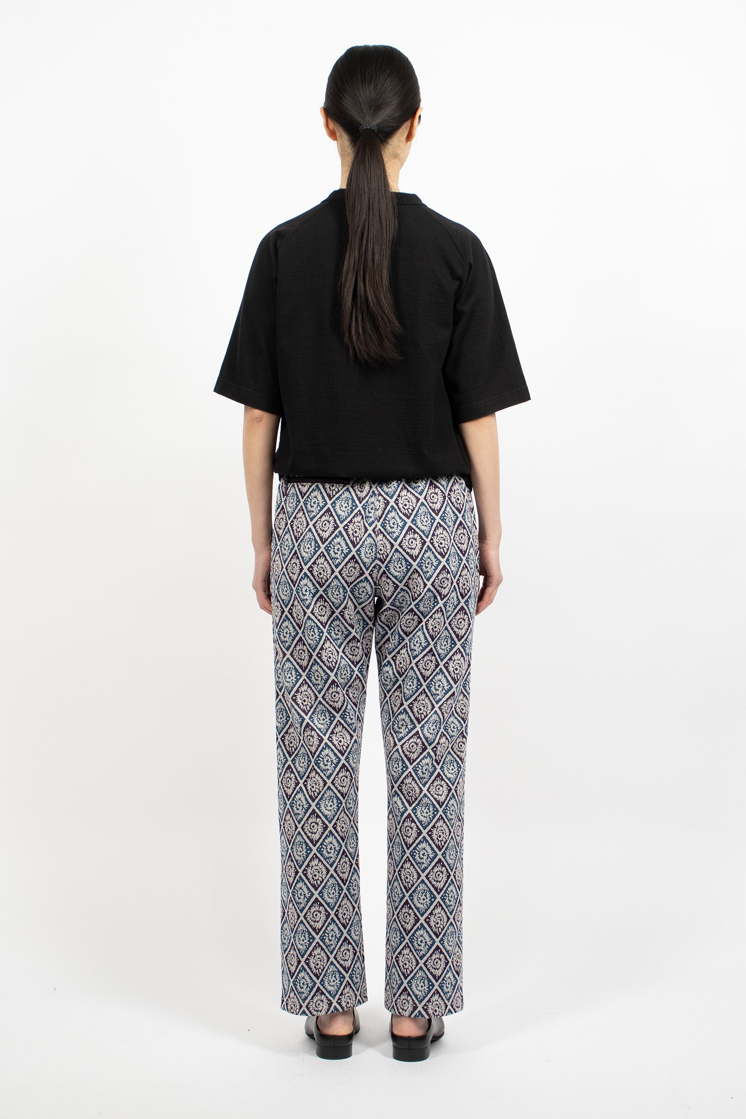 Narrow Track Pant Blue/Purple