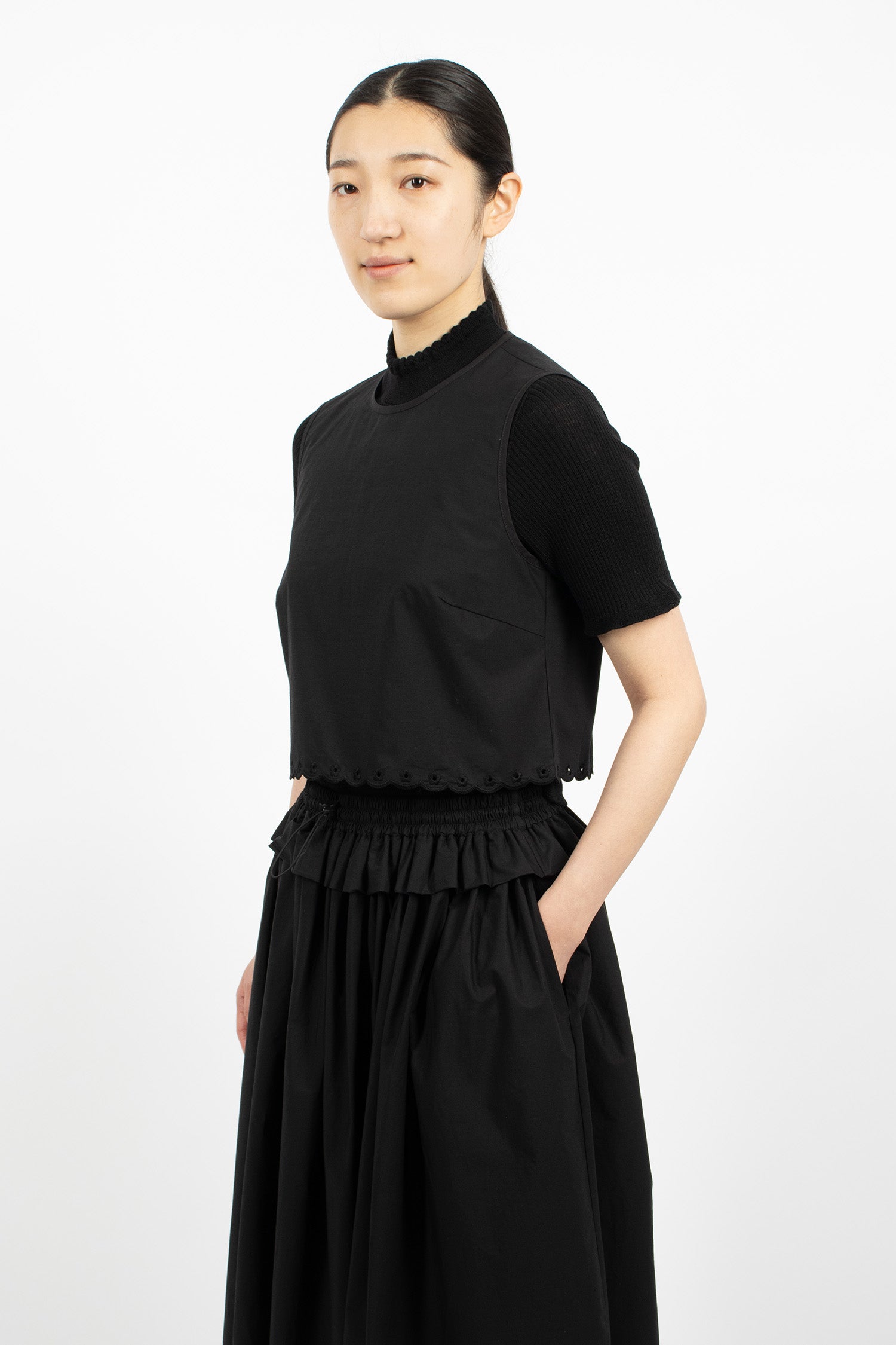 Deeba Top Black