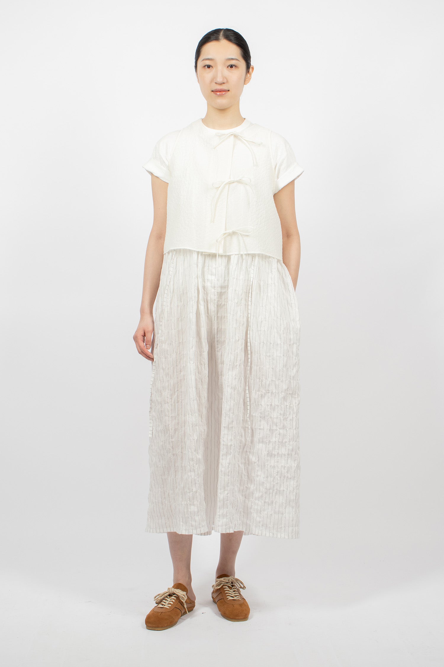 Anouk Bow Top White