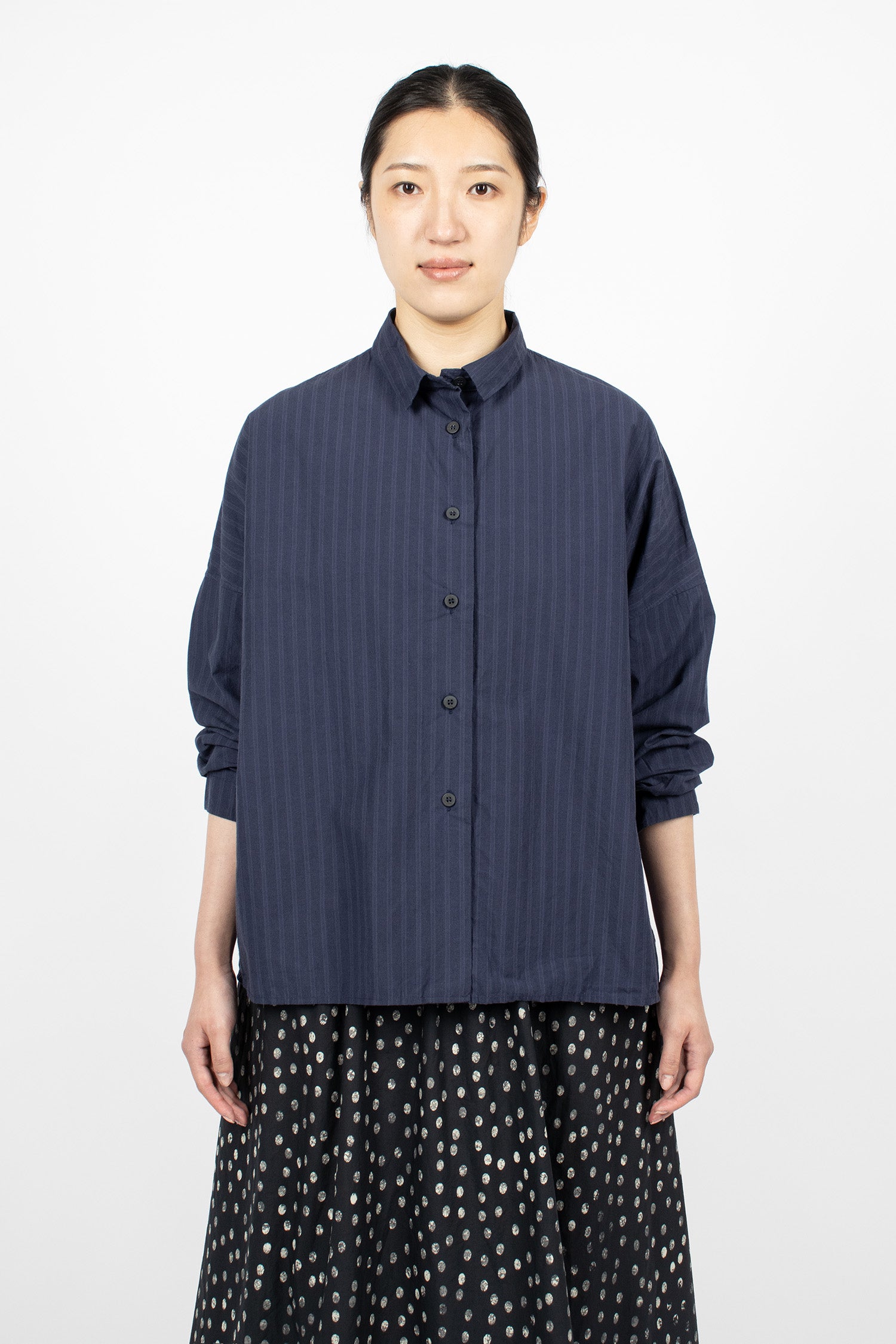 Tina Shirt Blue Stripe