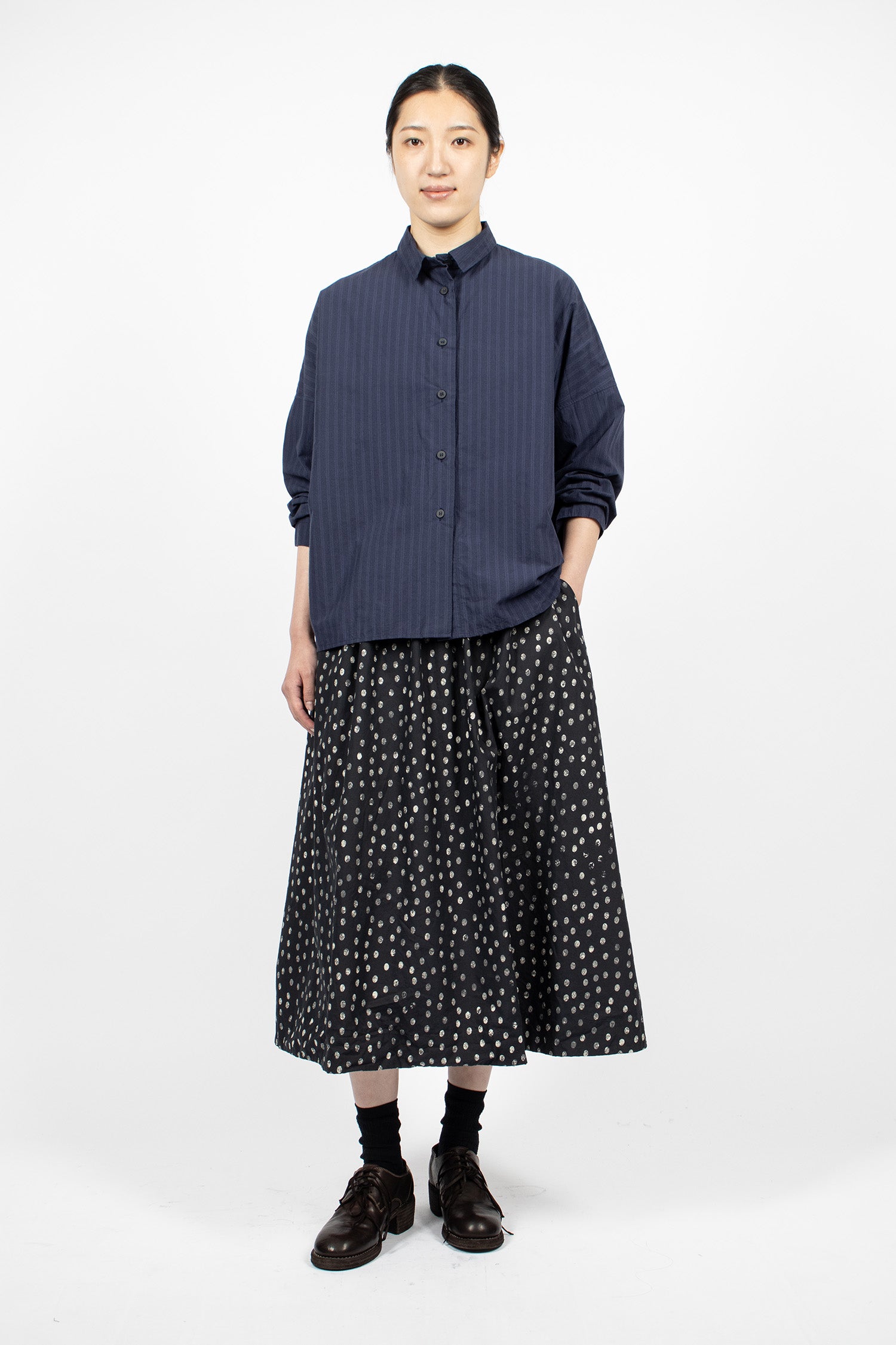 Tina Shirt Blue Stripe