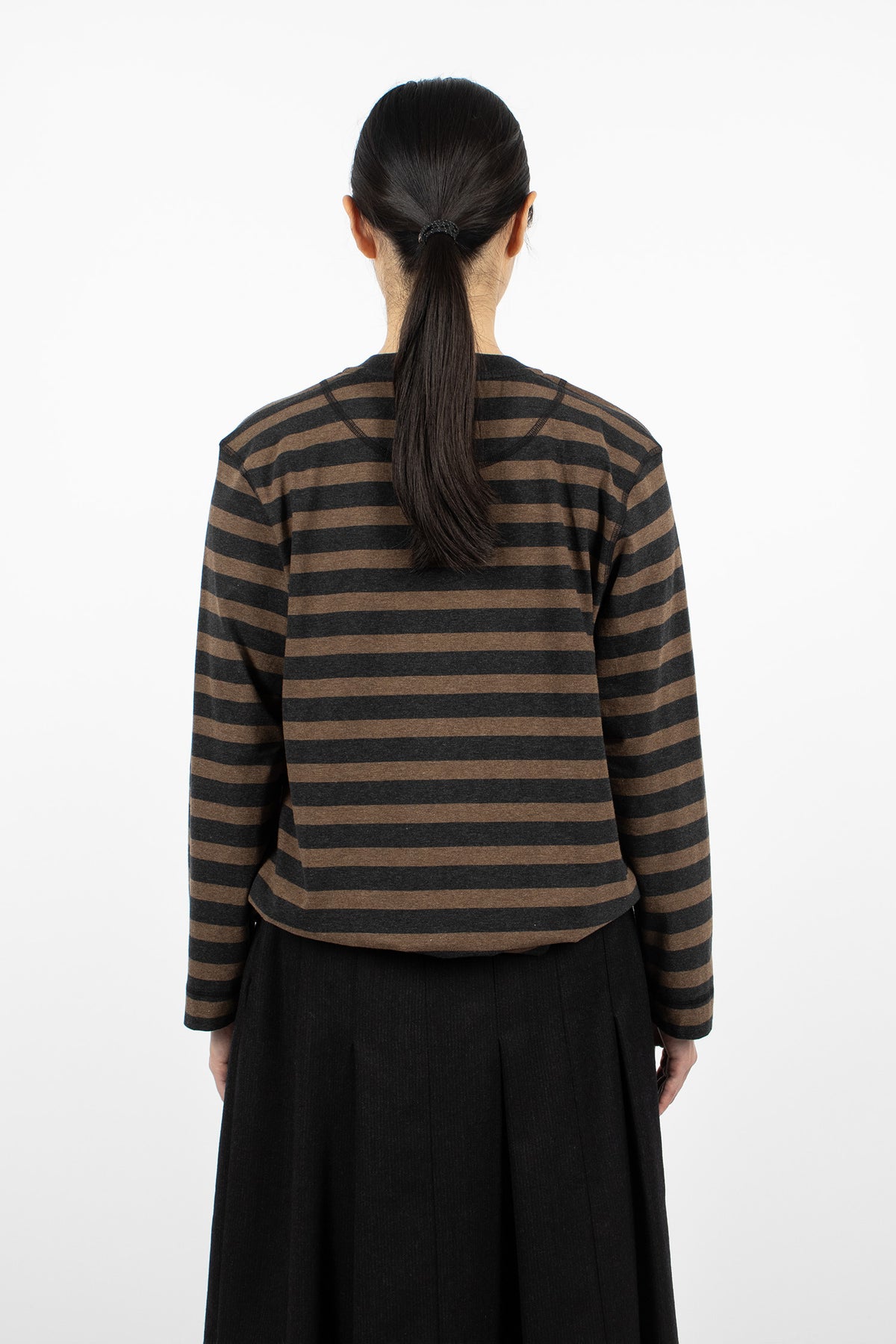 Crew Neck Matelot Off Black/Bark
