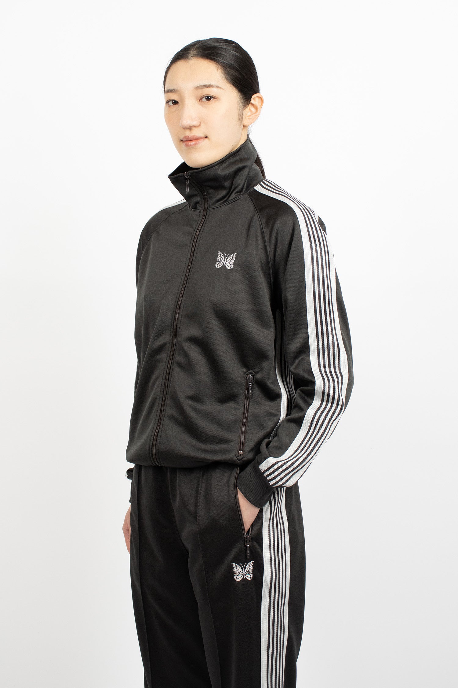 Track Jacket Charcoal/Silver